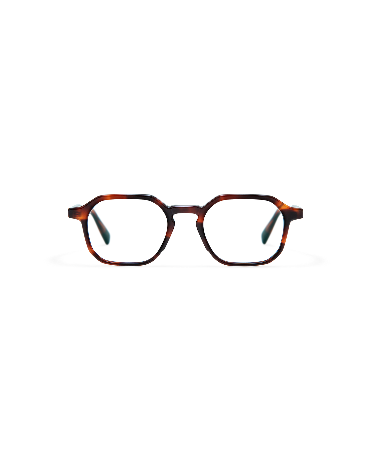 TILDA: Geométricas Acetato Havana optical glasses by GIGI STUDIOS 8411
