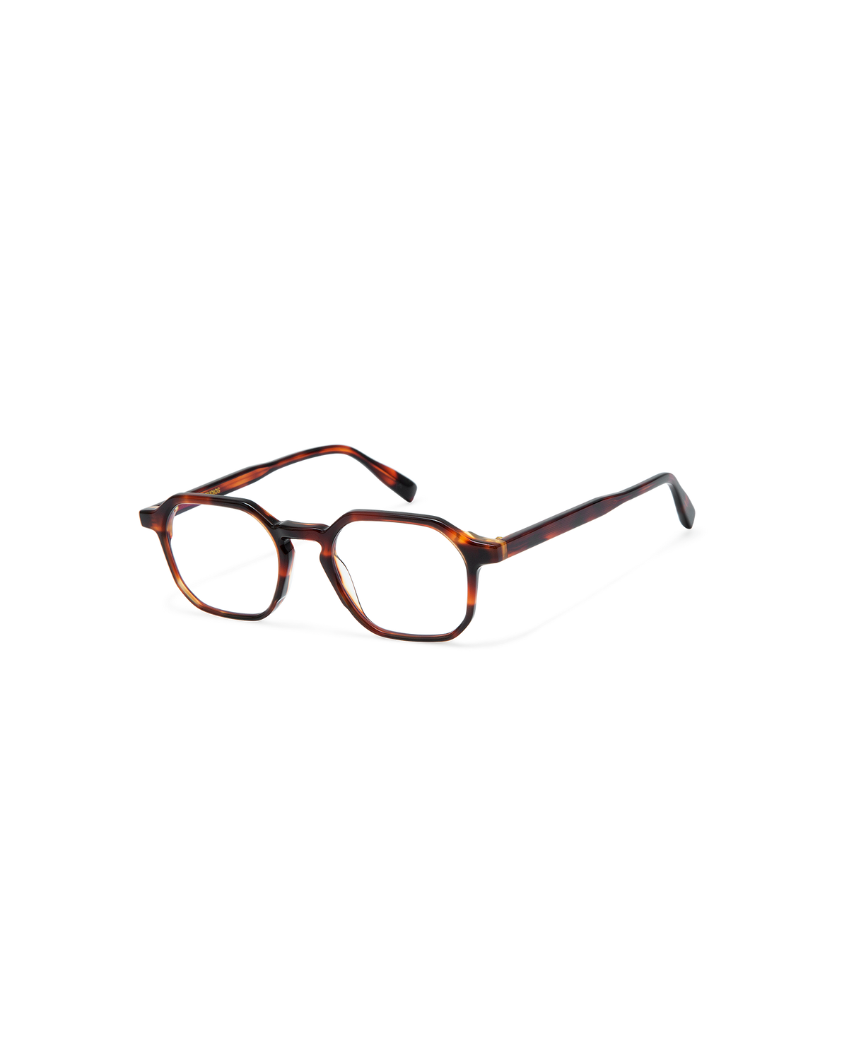 TILDA: Geométricas Acetato Havana optical glasses by GIGI STUDIOS 8807