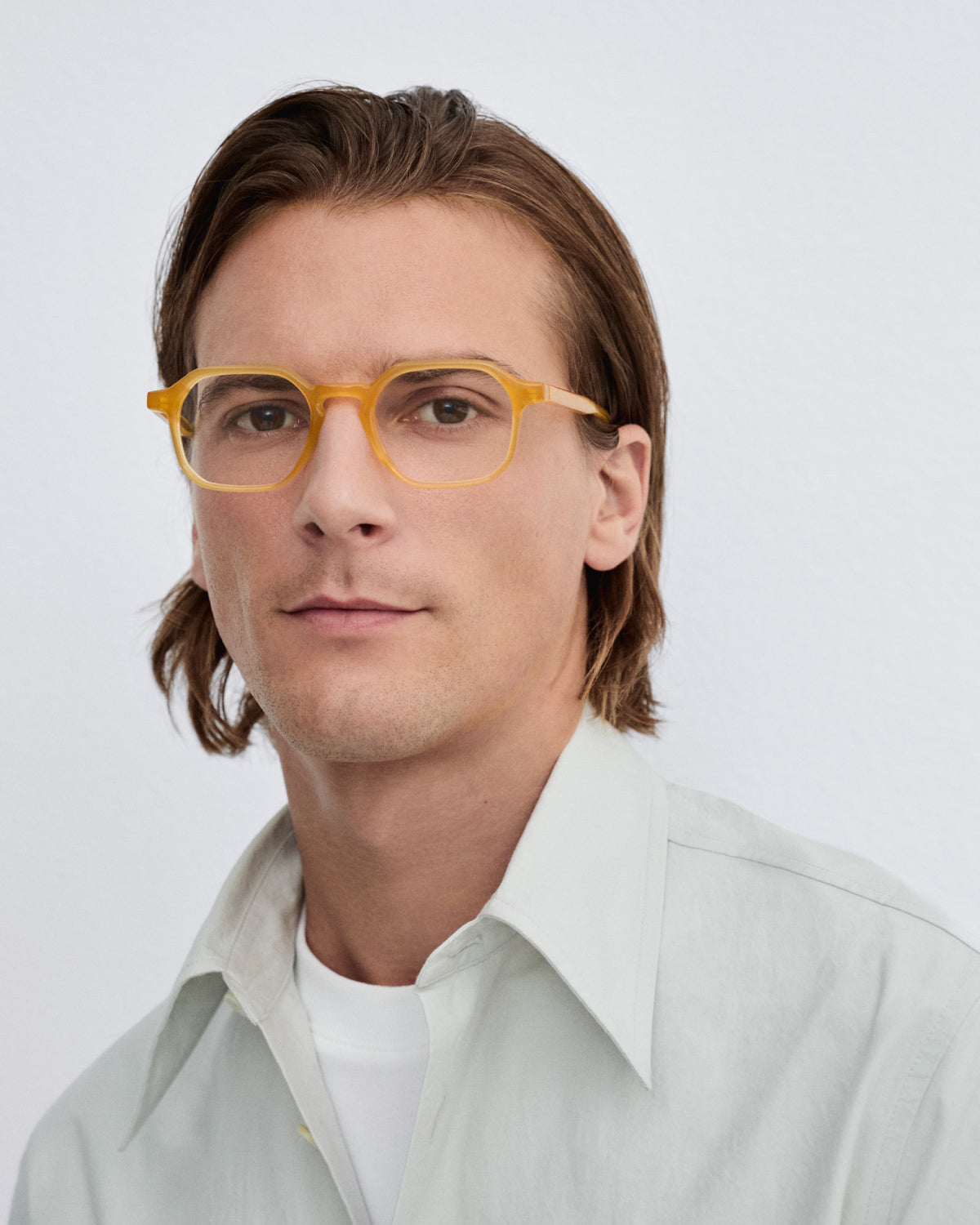 TILDA: Geométricas Acetato Jaune optical glasses by GIGI STUDIOS 9648