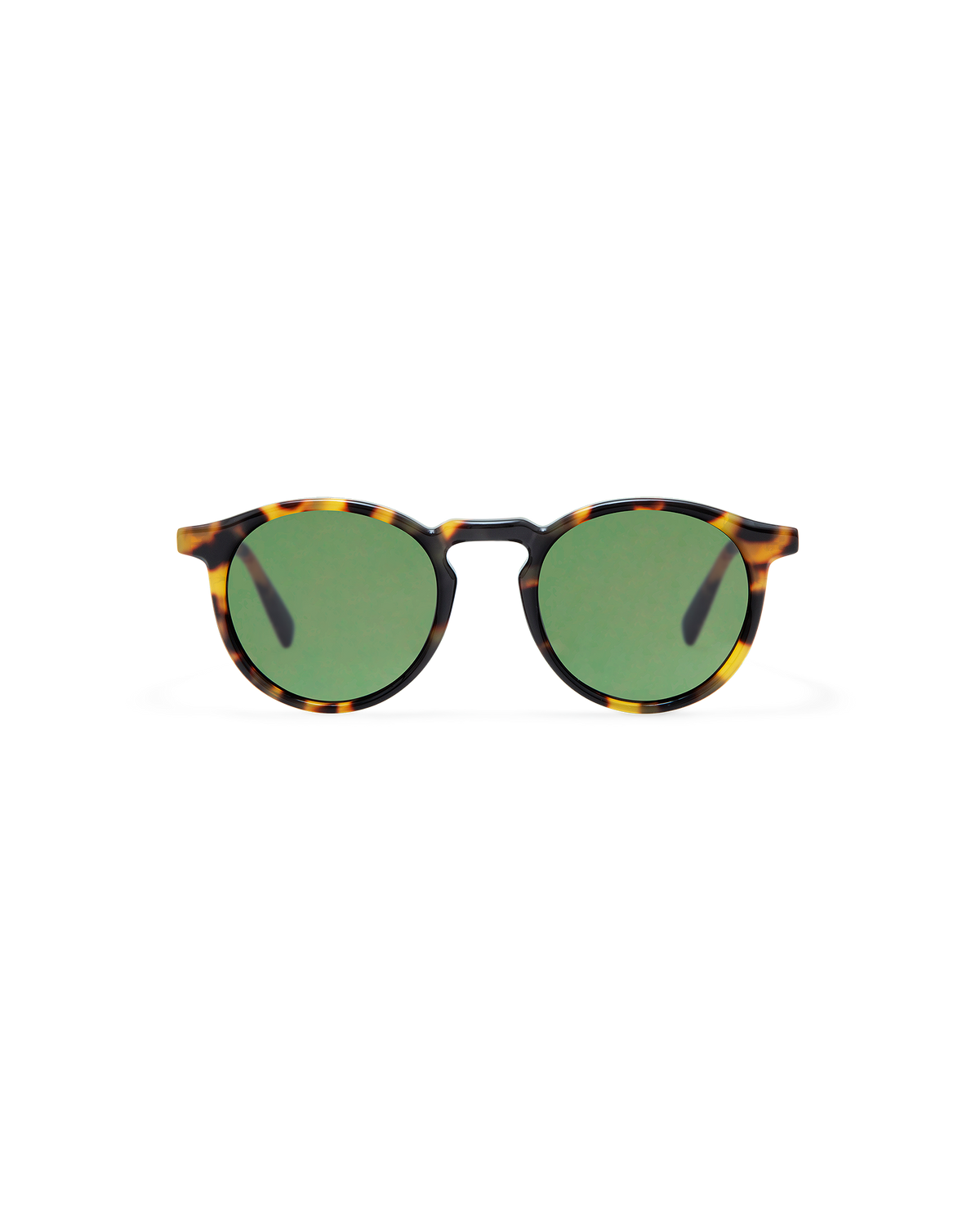 ROY: Redondas Acetato Havana sunglasses by GIGI STUDIOS 8415