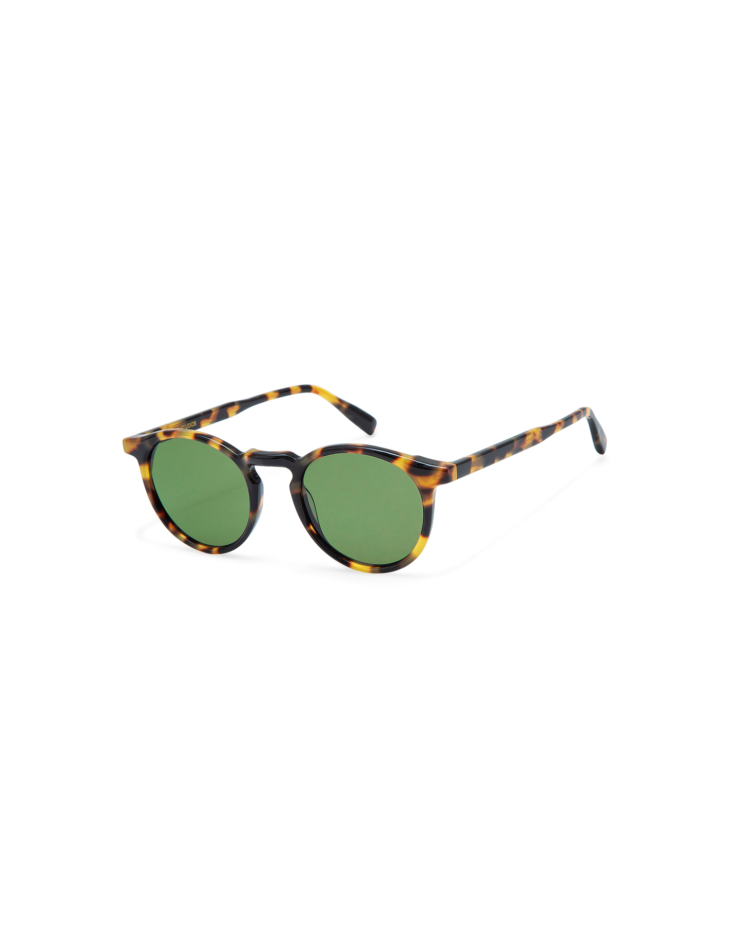 ROY: Redondas Acetato Havana sunglasses by GIGI STUDIOS 8811