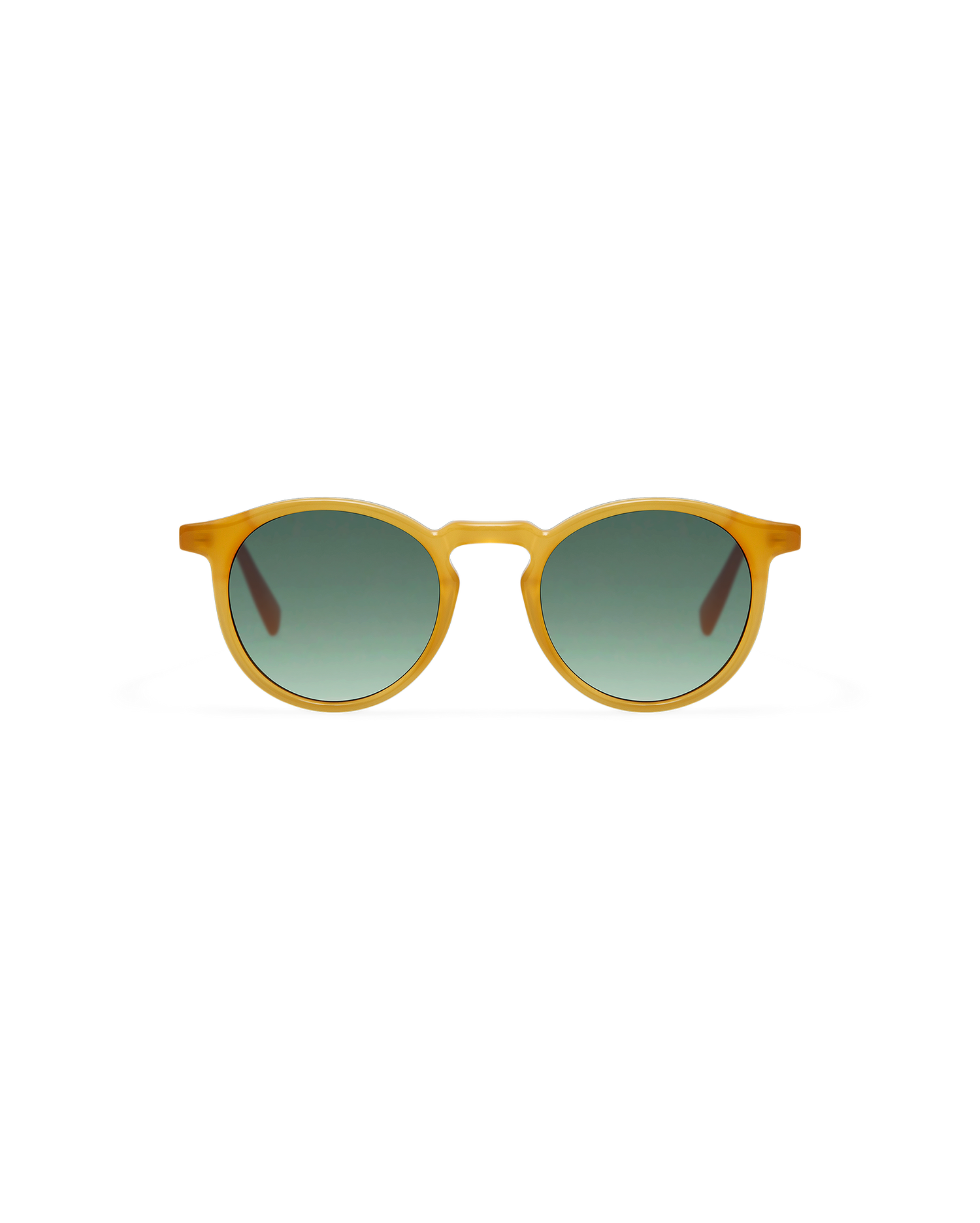 ROY: Redondas Acetato Jaune sunglasses by GIGI STUDIOS 8416