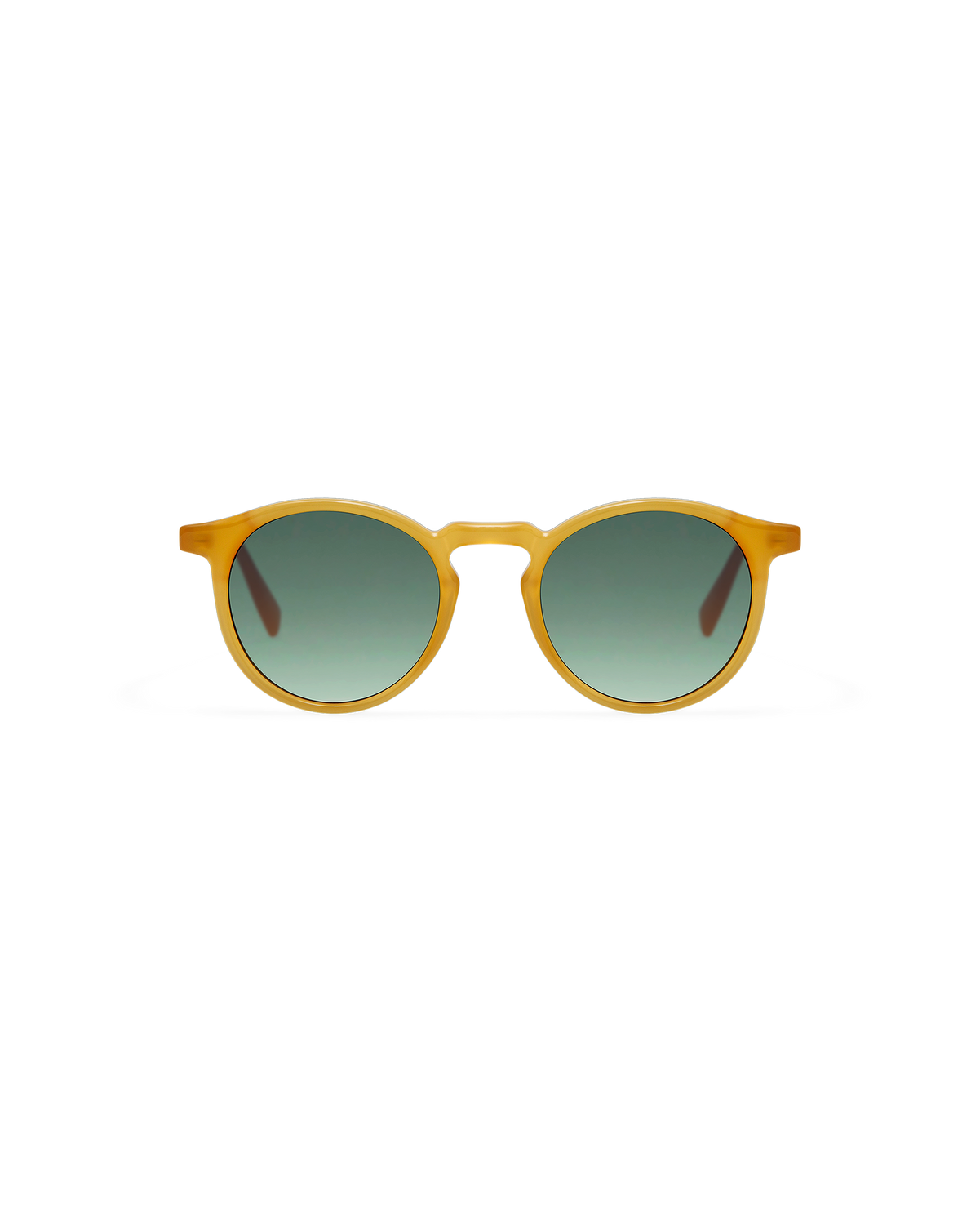 ROY: Redondas Acetato Jaune sunglasses by GIGI STUDIOS 8416