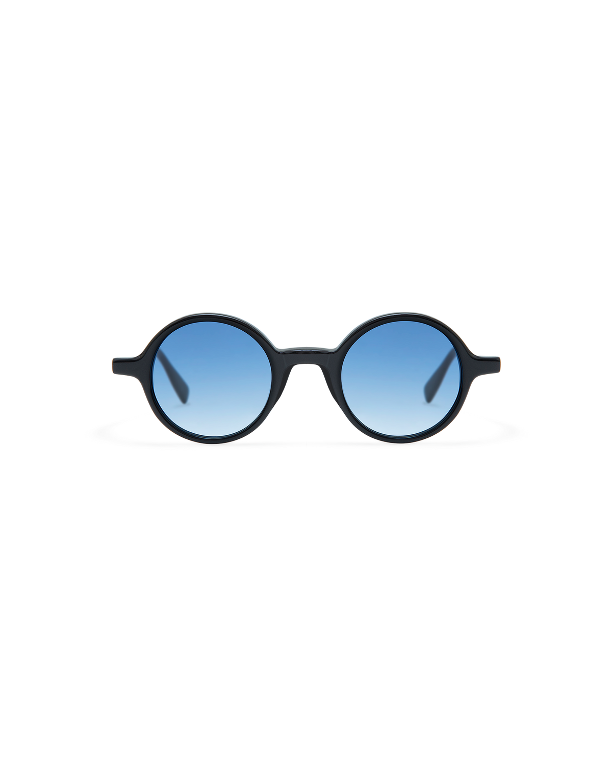 GRETA: Redondas Acetato Noir sunglasses by GIGI STUDIOS 8422