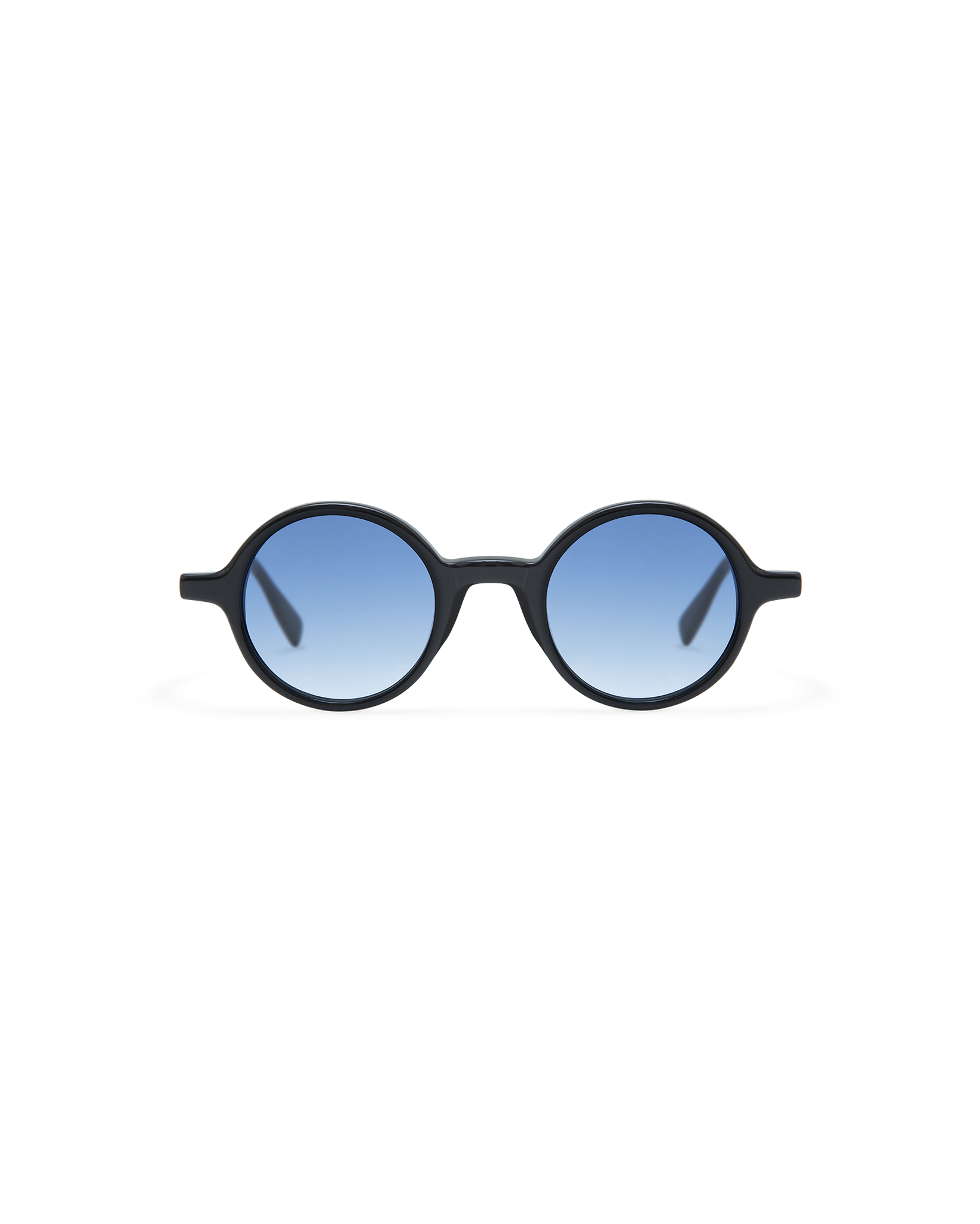 GRETA: Redondas Acetato Noir sunglasses by GIGI STUDIOS 8422