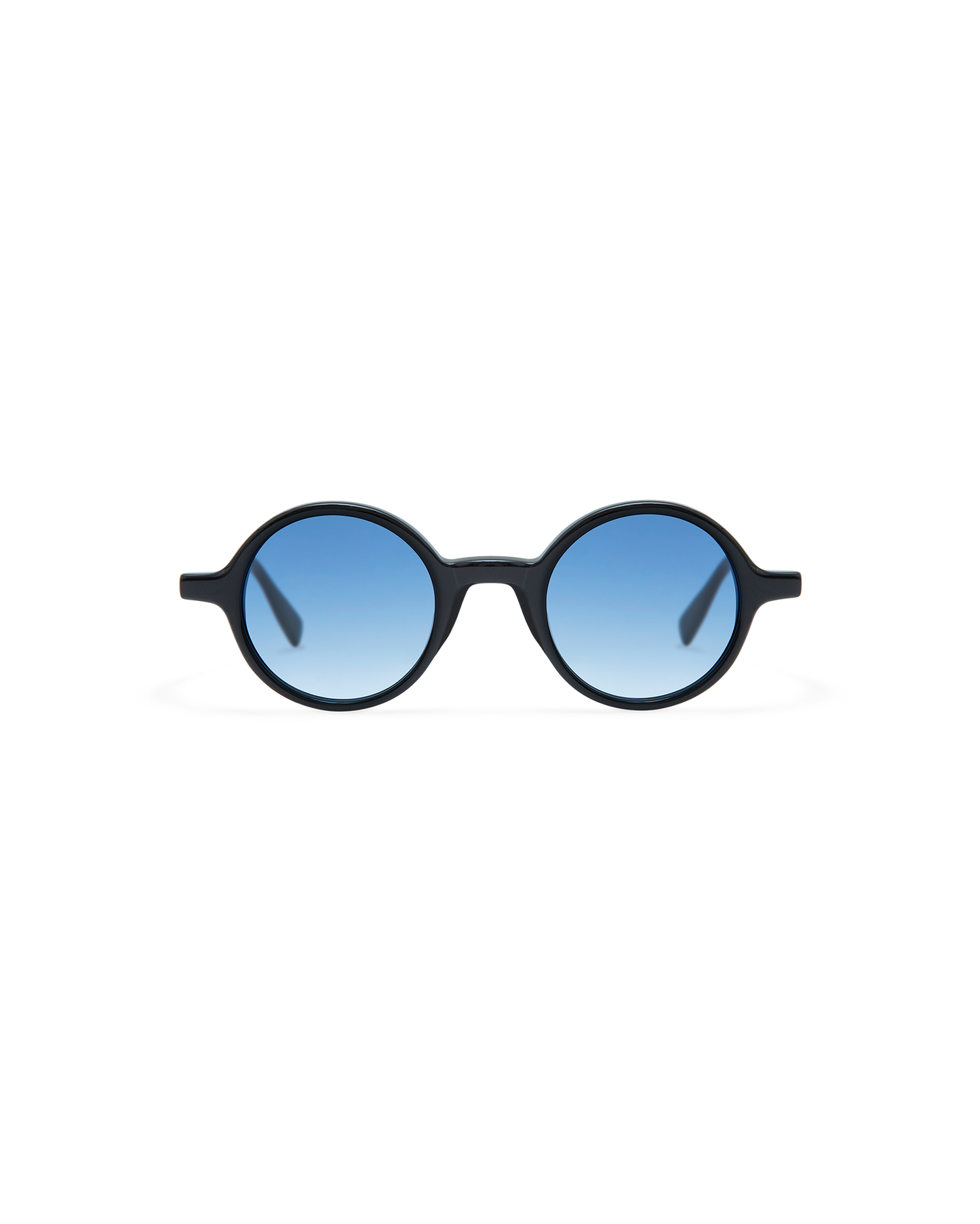 GRETA: Redondas Acetato Noir sunglasses by GIGI STUDIOS 8422