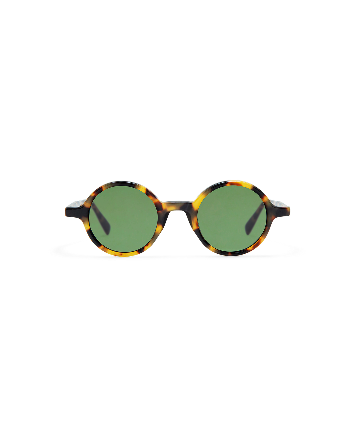 GRETA: Redondas Acetato Havana sunglasses by GIGI STUDIOS 8423