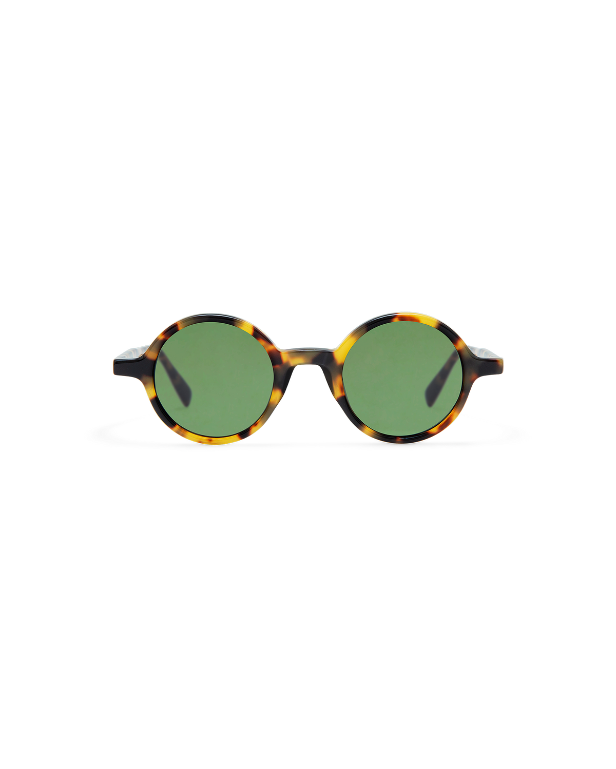 GRETA: Redondas Acetato Havana sunglasses by GIGI STUDIOS 8423