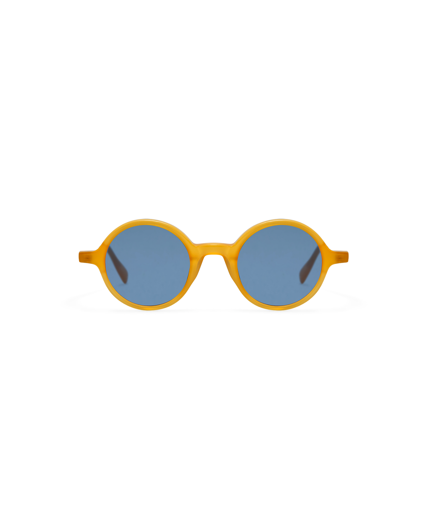 GRETA: Redondas Acetato Jaune sunglasses by GIGI STUDIOS 8424