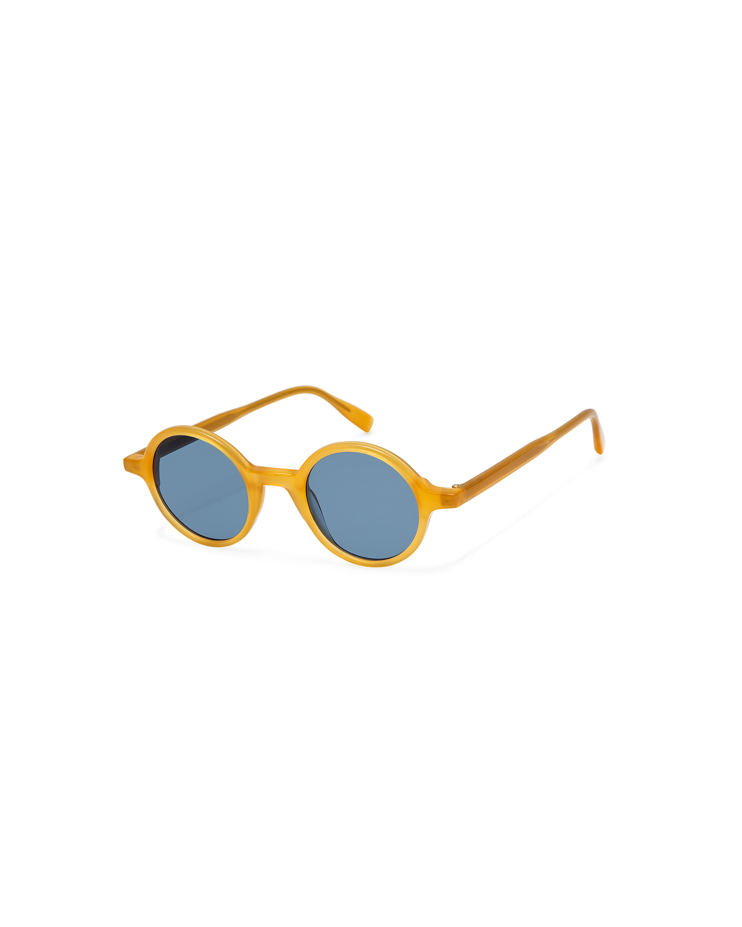 GRETA: Redondas Acetato Jaune sunglasses by GIGI STUDIOS 8820