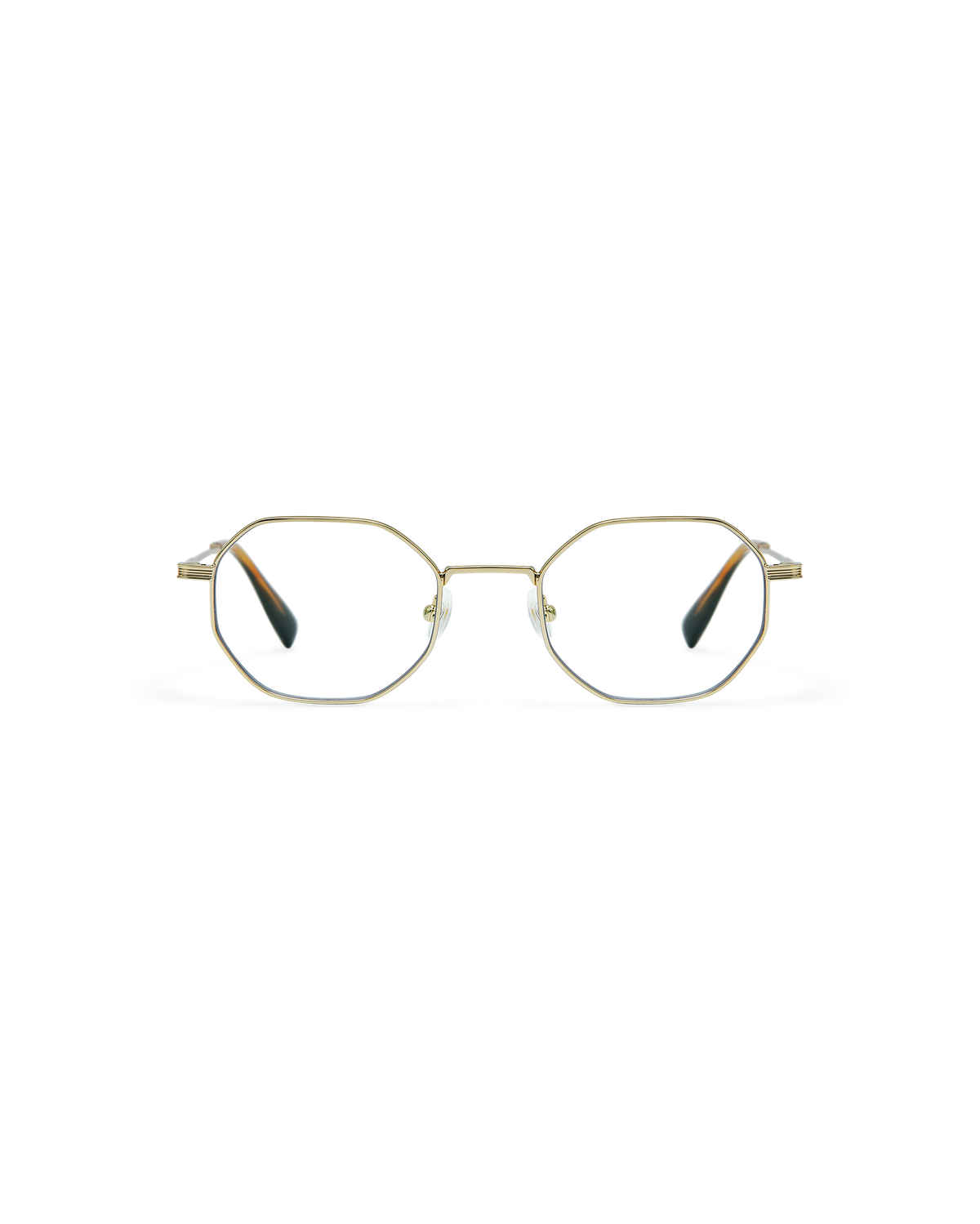 RUNA: Geométricas Metal Doré optical glasses by GIGI STUDIOS 10709