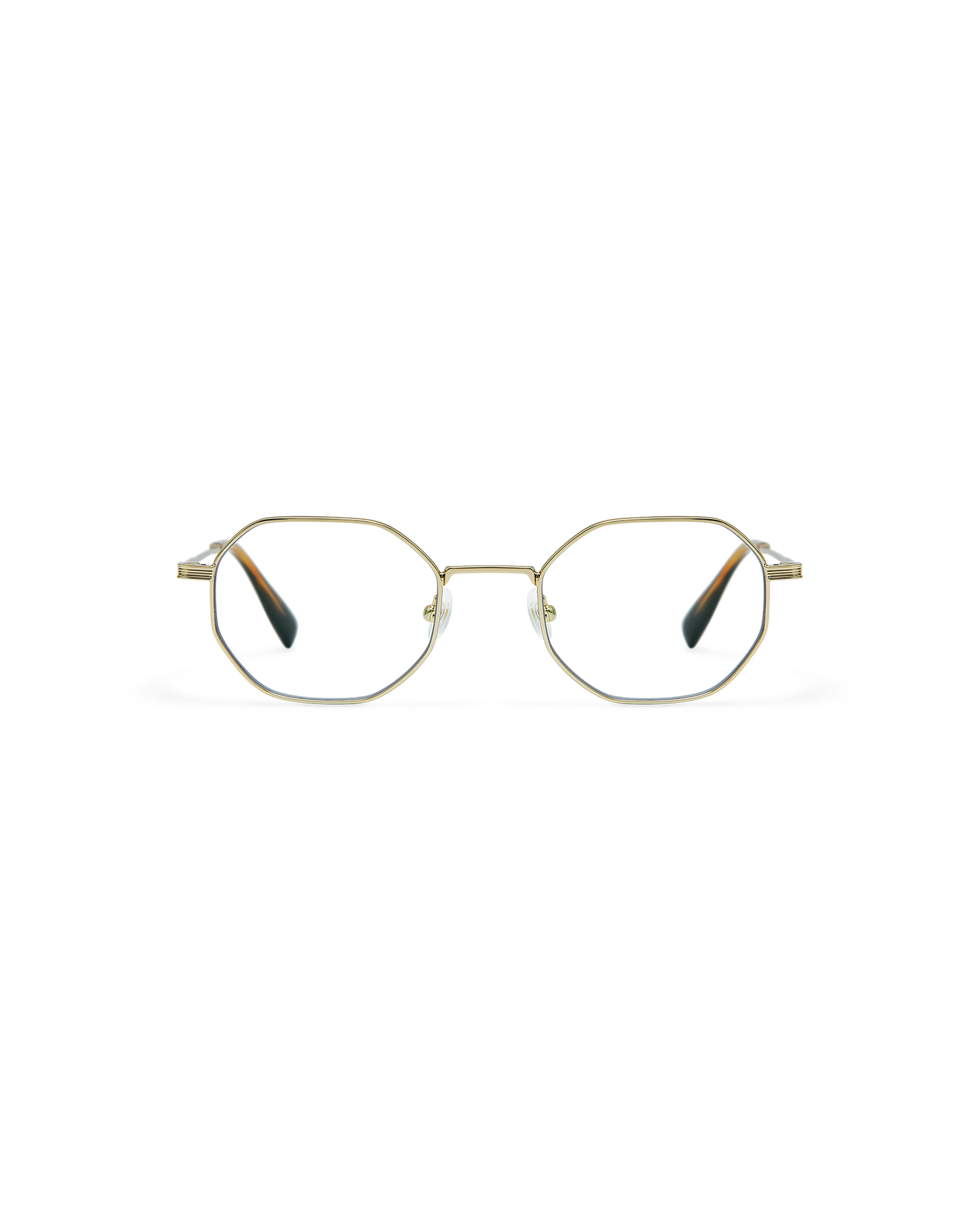 RUNA: Geométricas Metal Doré optical glasses by GIGI STUDIOS 10709