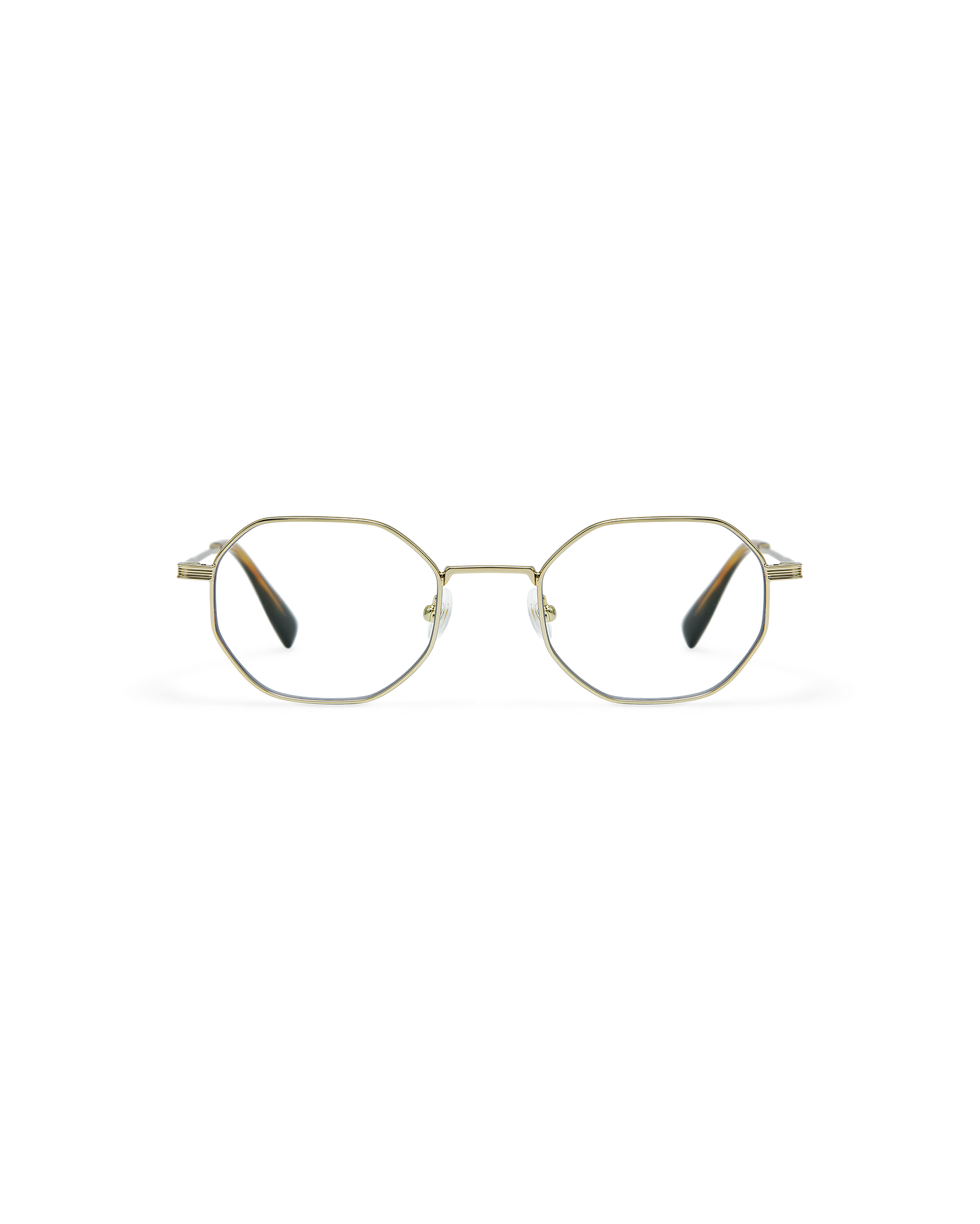 RUNA: Geométricas Metal Doré optical glasses by GIGI STUDIOS 10709