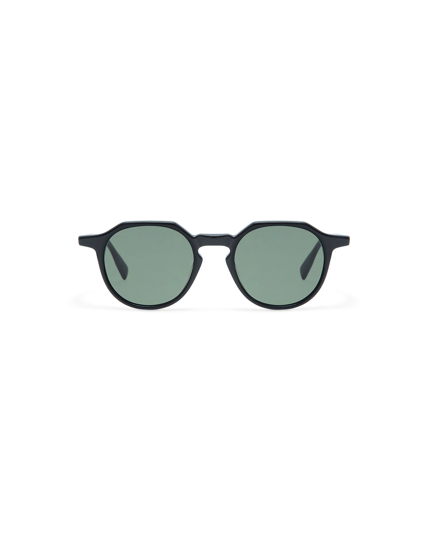NORA: Geométricas Acetato Noir sunglasses by GIGI STUDIOS 10715