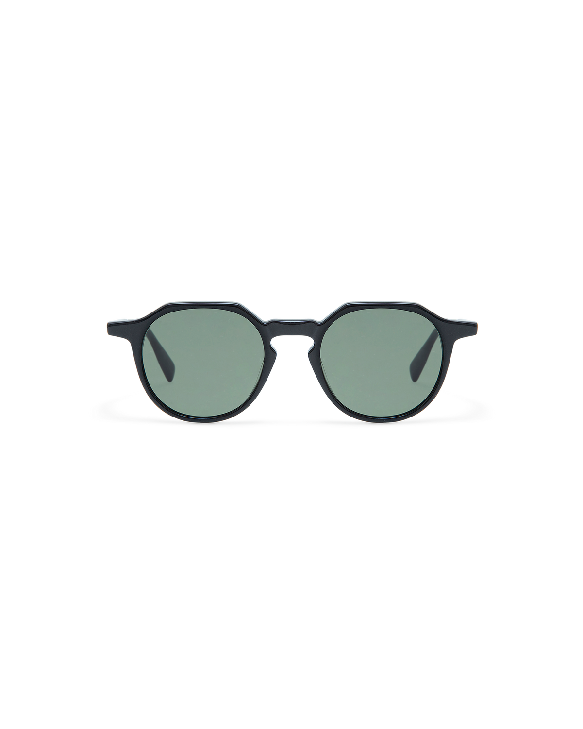 NORA: Geométricas Acetato Noir sunglasses by GIGI STUDIOS 10715