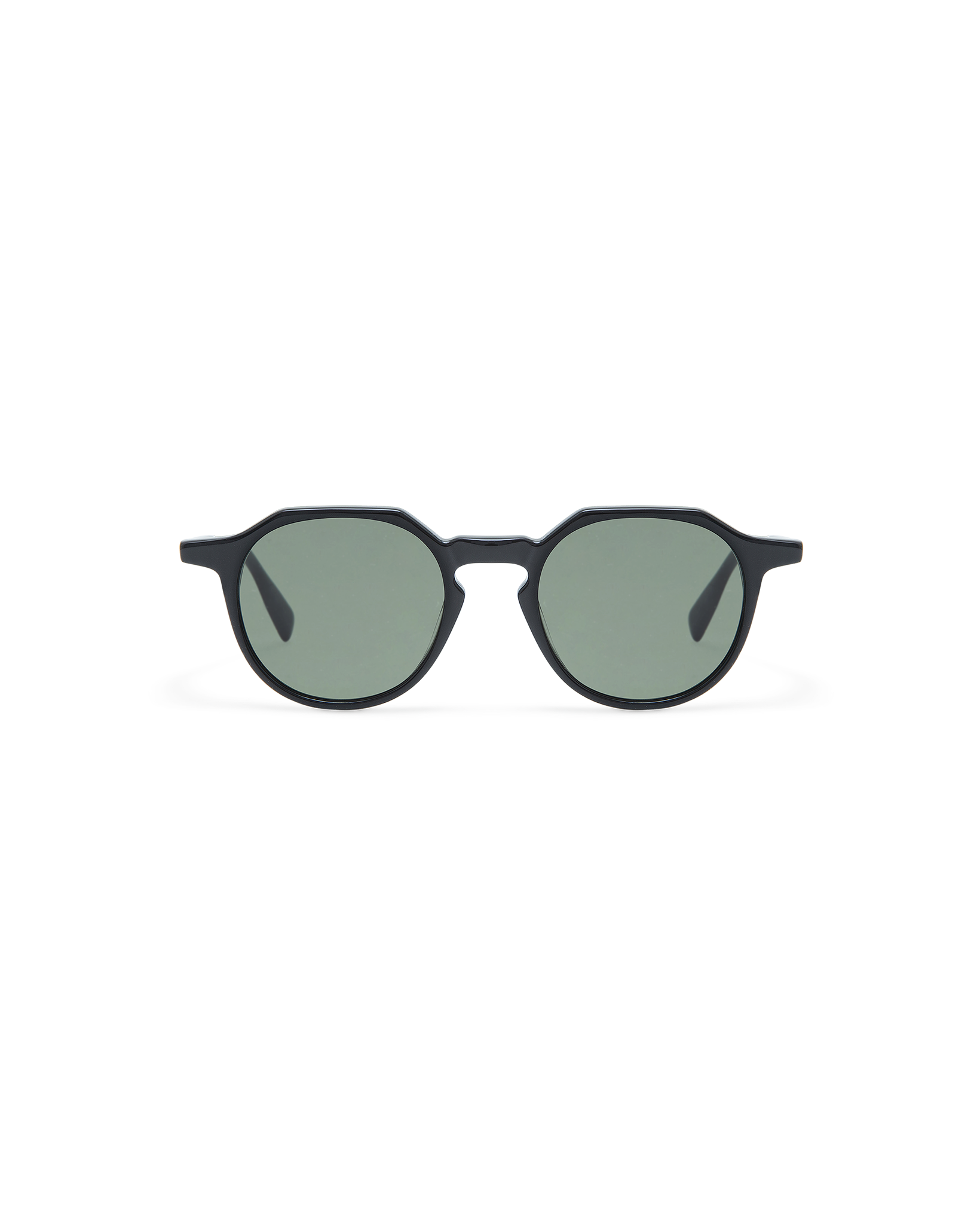 NORA: Geométricas Acetato Noir sunglasses by GIGI STUDIOS 10715