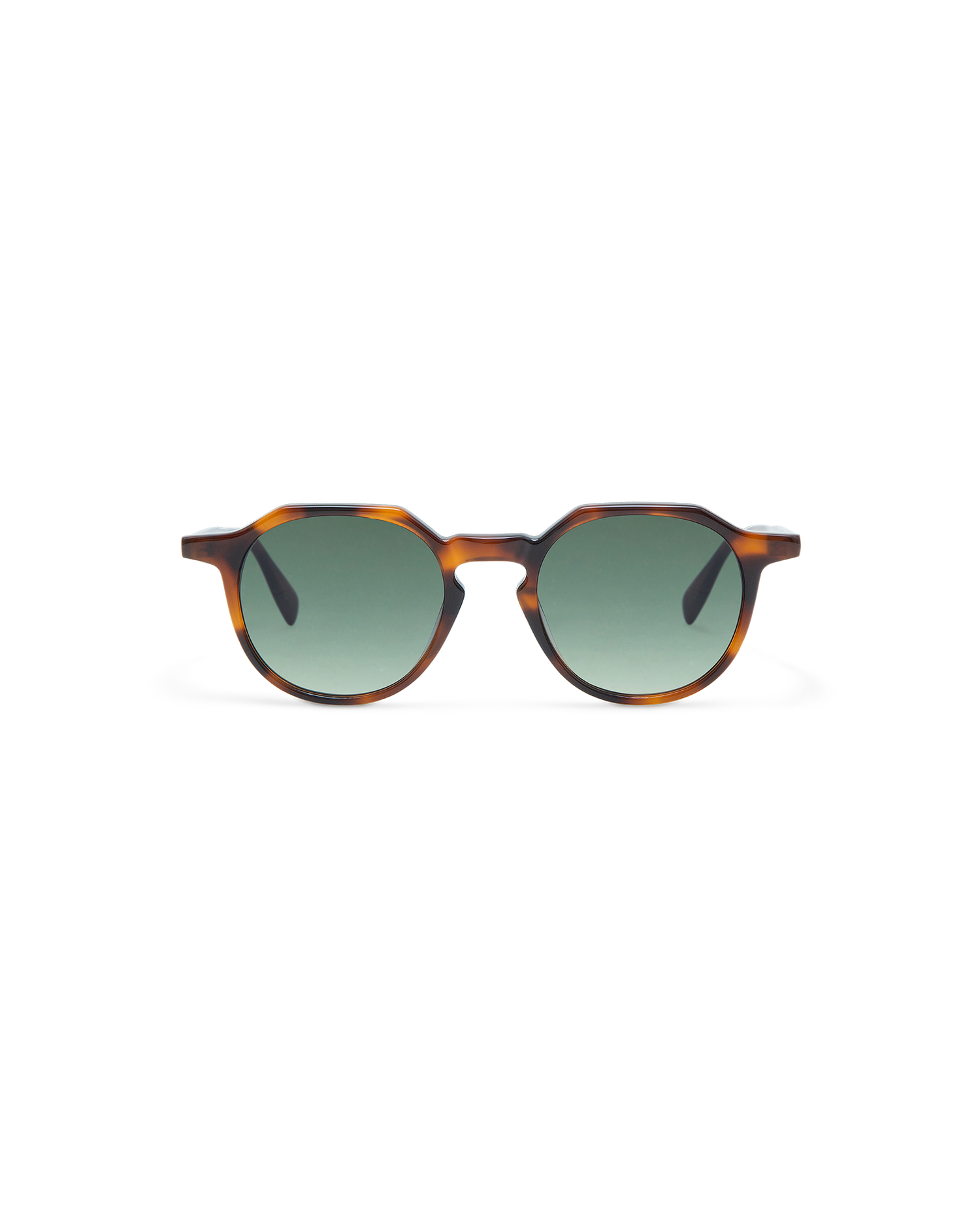NORA: Geométricas Acetato Havana sunglasses by GIGI STUDIOS 10717
