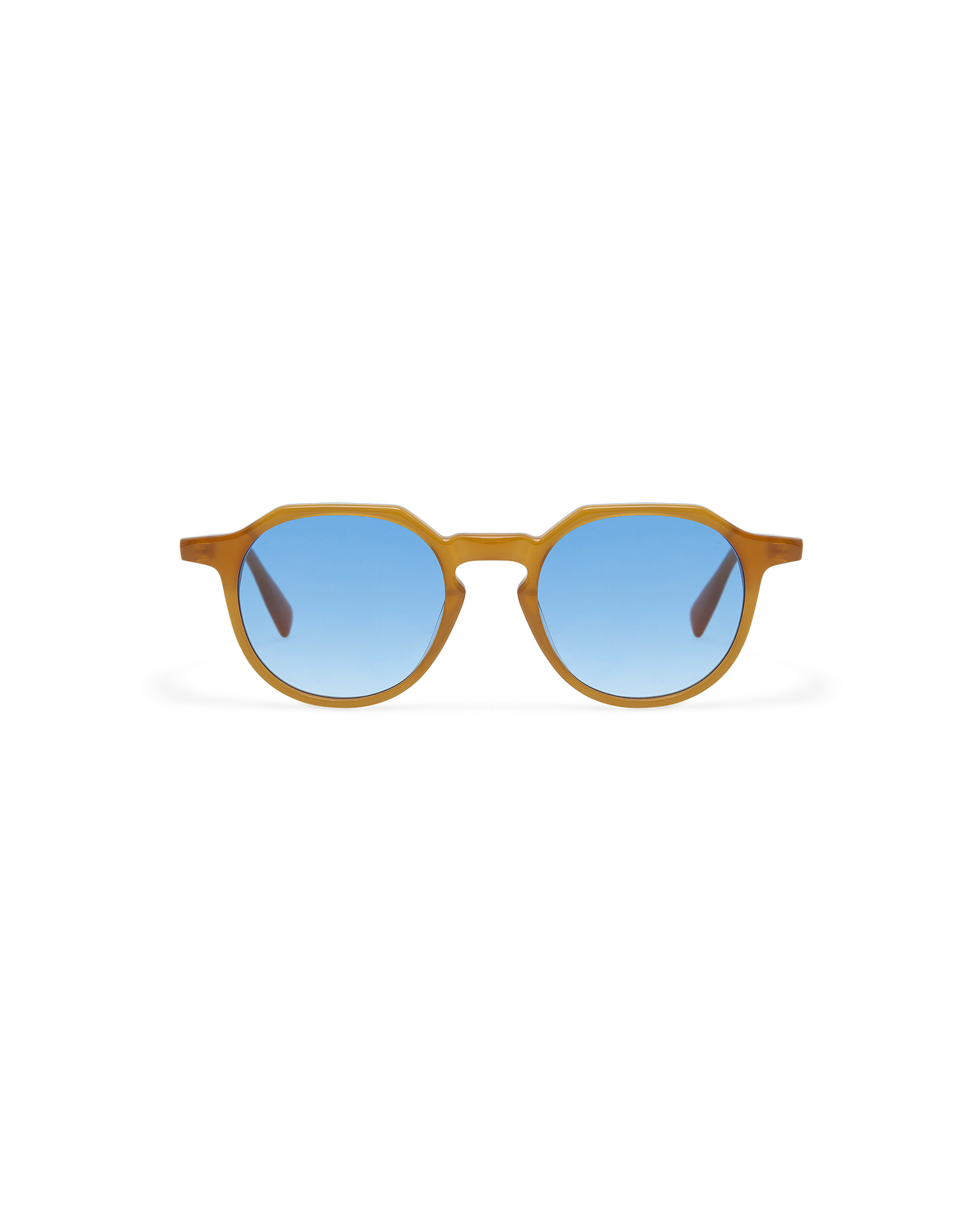 NORA: Geométricas Acetato Jaune sunglasses by GIGI STUDIOS 10721