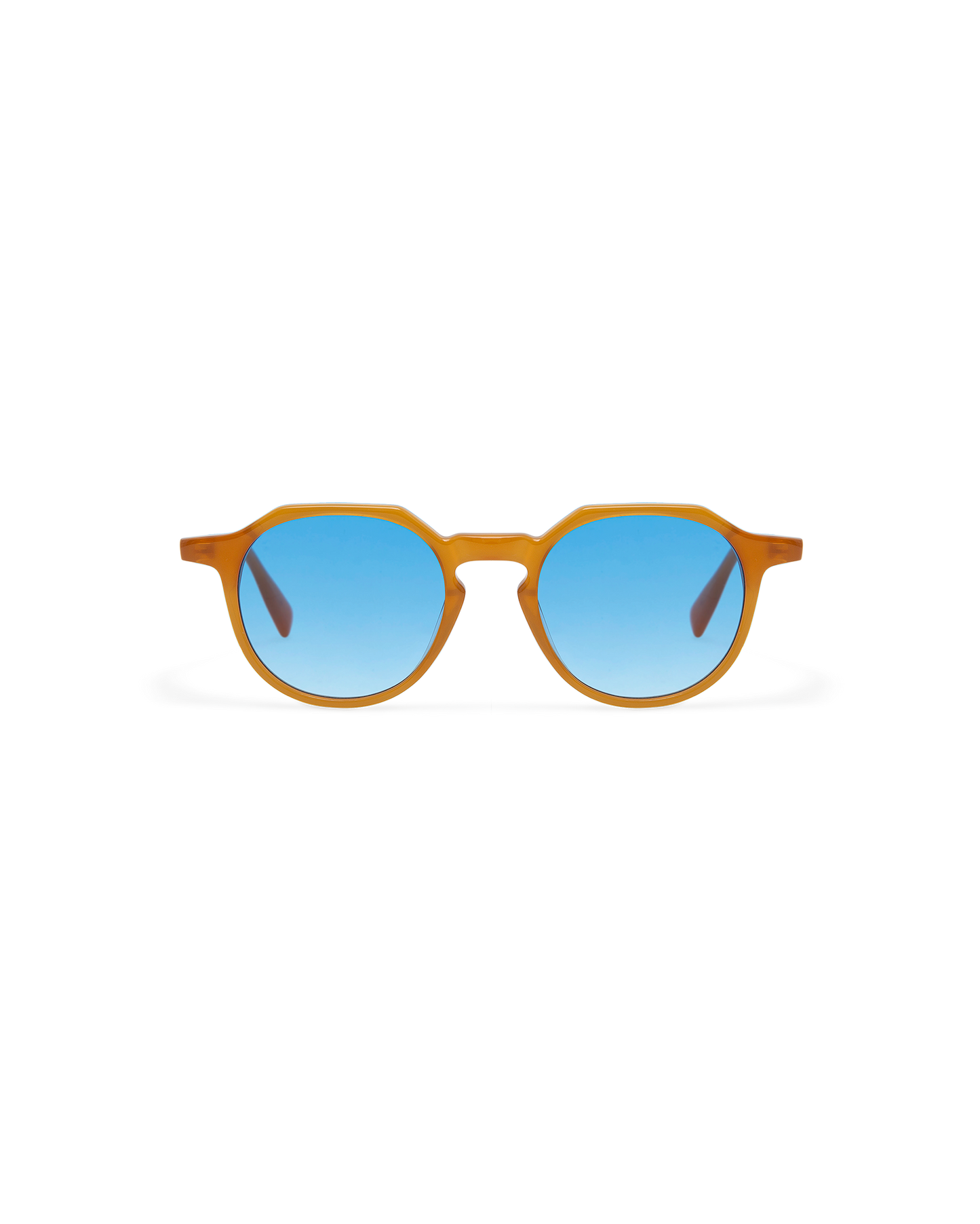 NORA: Geométricas Acetato Jaune sunglasses by GIGI STUDIOS 10721
