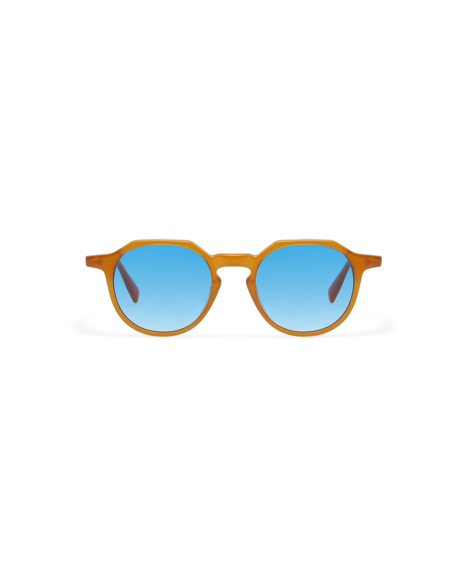 NORA: Geométricas Acetato Jaune sunglasses by GIGI STUDIOS 10721