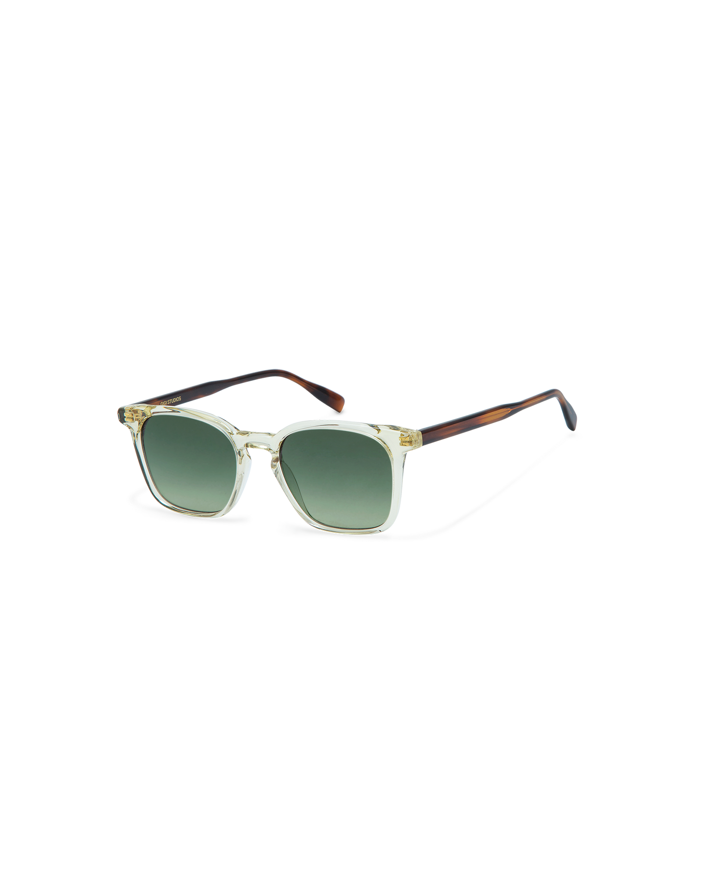 ELIO: Cuadrada Acetato Marrón sunglasses by GIGI STUDIOS 10726