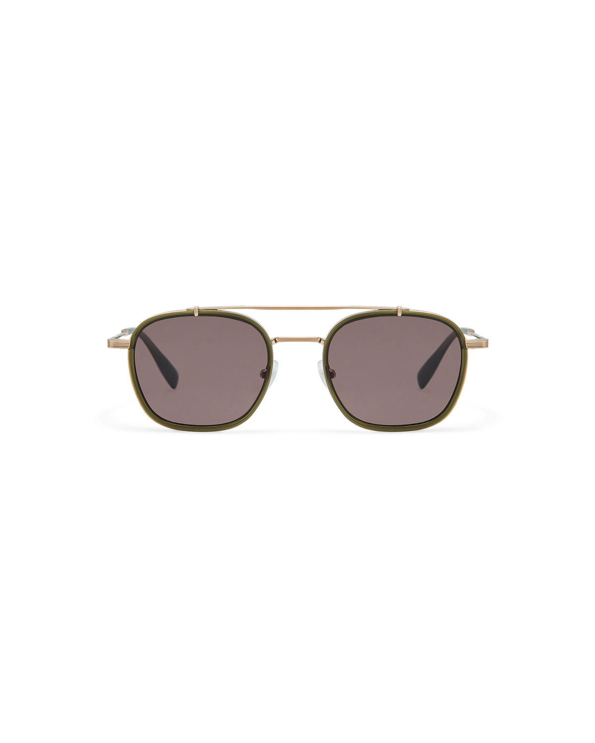 NOOR: Aviador Acetato-Metal Verde sunglasses by GIGI STUDIOS 10735