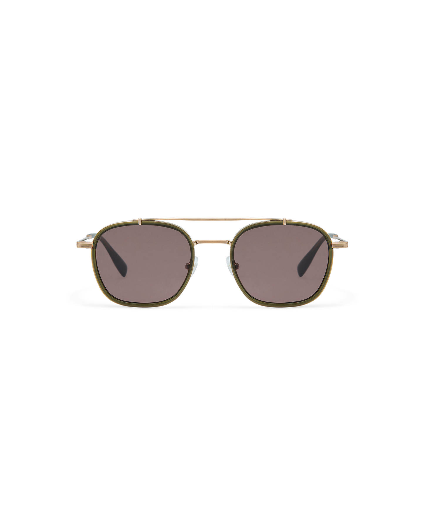 NOOR: Aviador Acetato-Metal Verde sunglasses by GIGI STUDIOS 10735