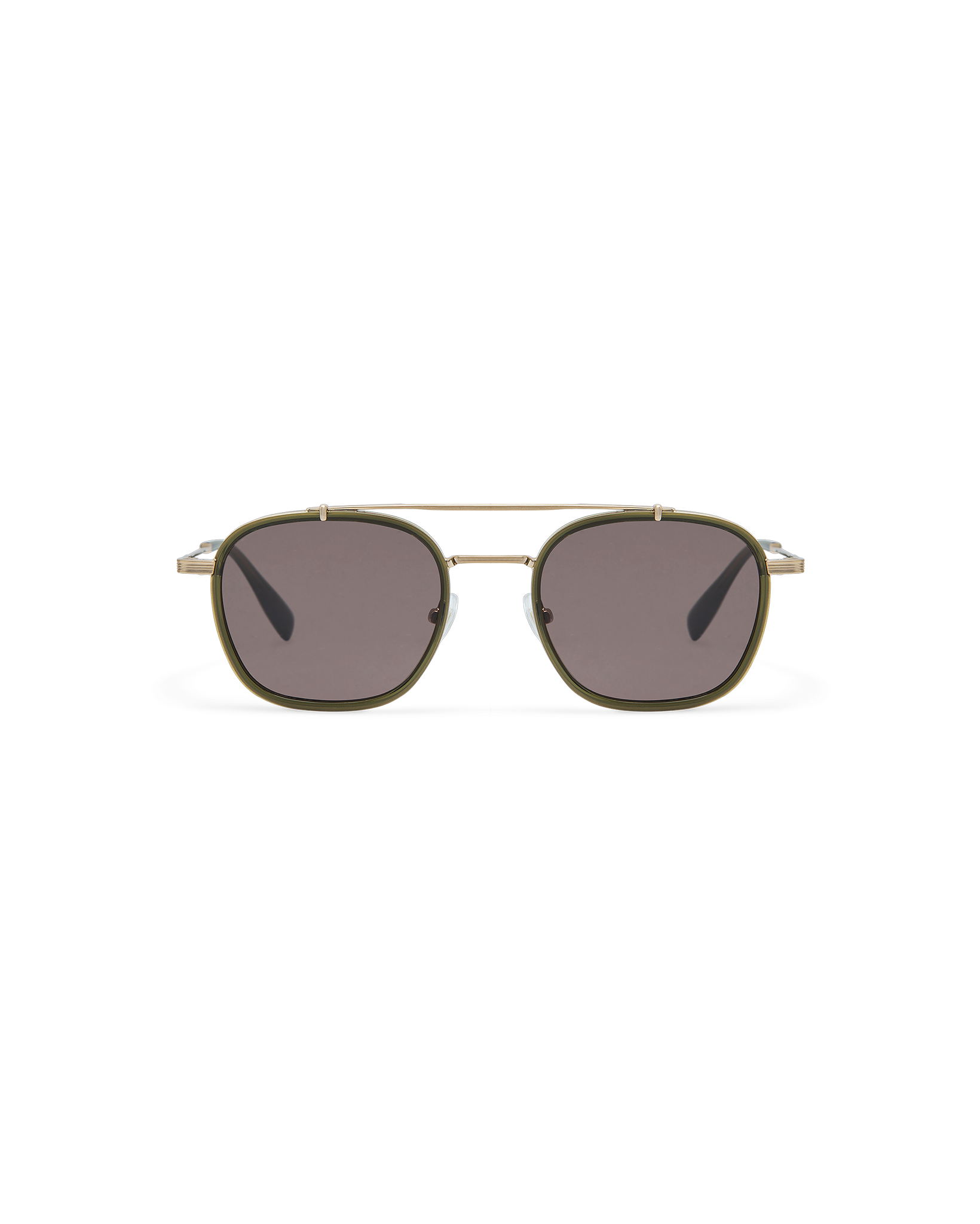 NOOR: Aviador Acetato-Metal Verde sunglasses by GIGI STUDIOS 10735