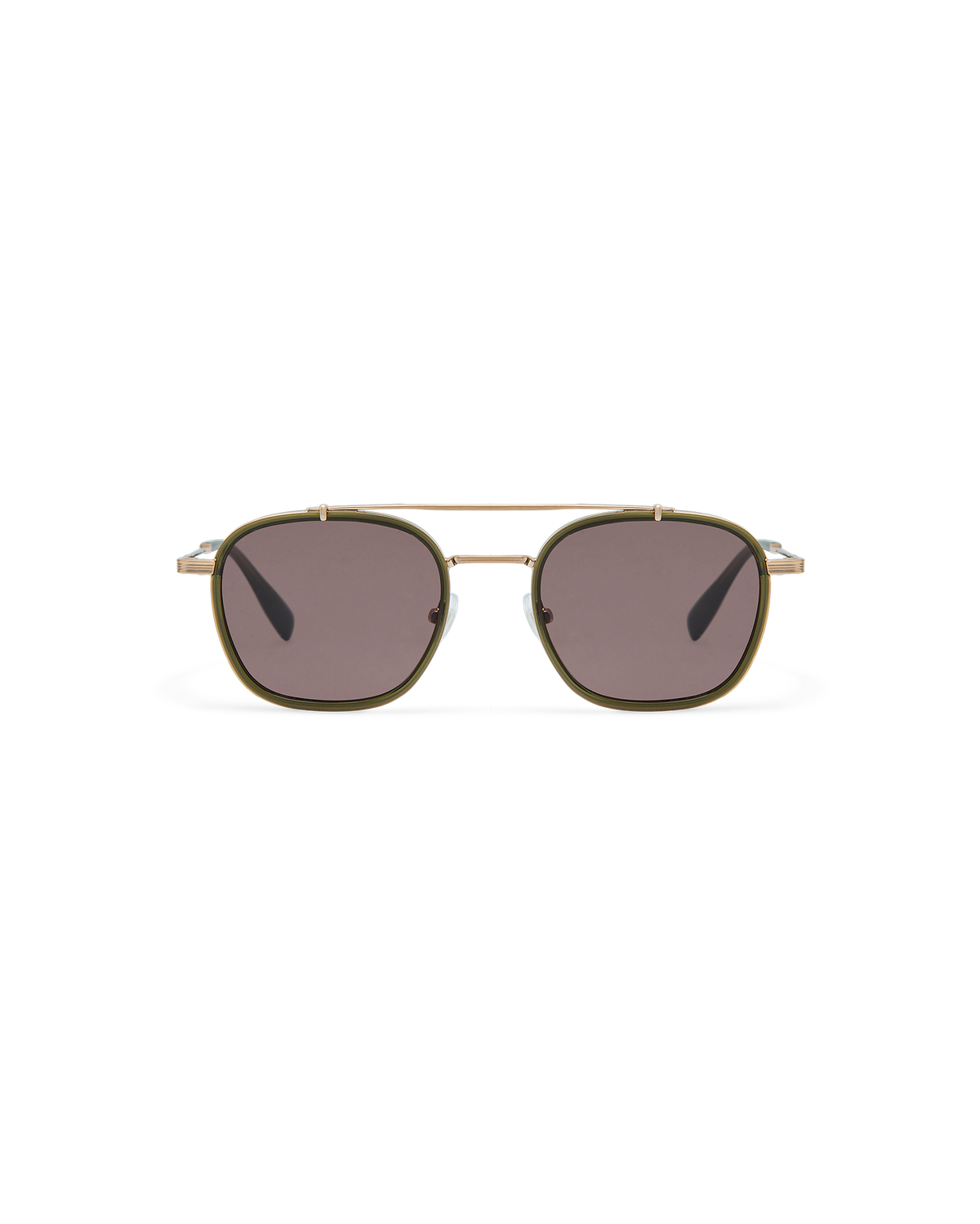 NOOR: Aviador Acetato-Metal Verde sunglasses by GIGI STUDIOS 10735