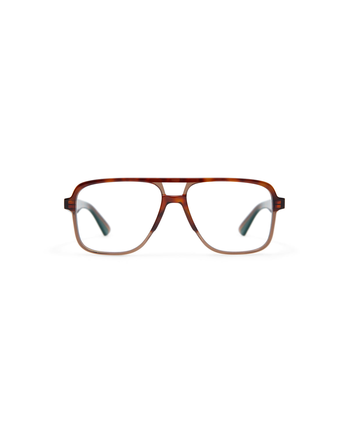 DUKE: Aviador Acetato Havana optical glasses by GIGI STUDIOS 7927