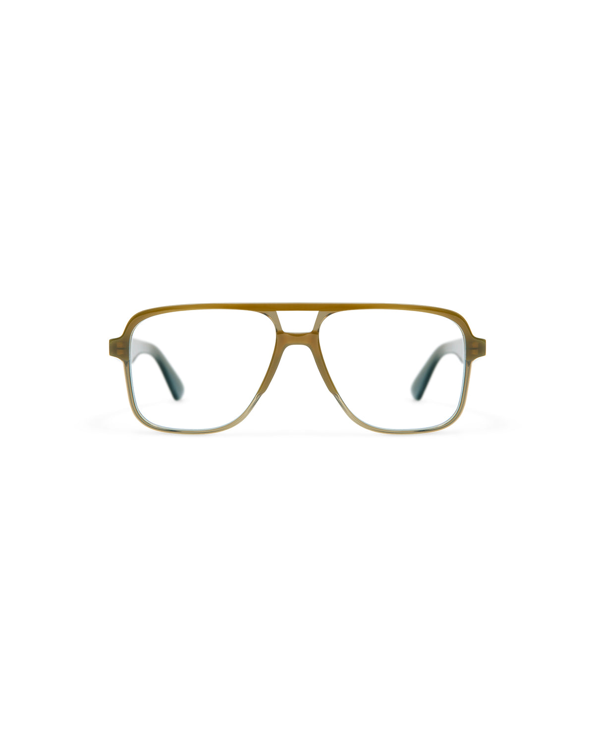 DUKE: Aviador Acetato Verde optical glasses by GIGI STUDIOS 8024