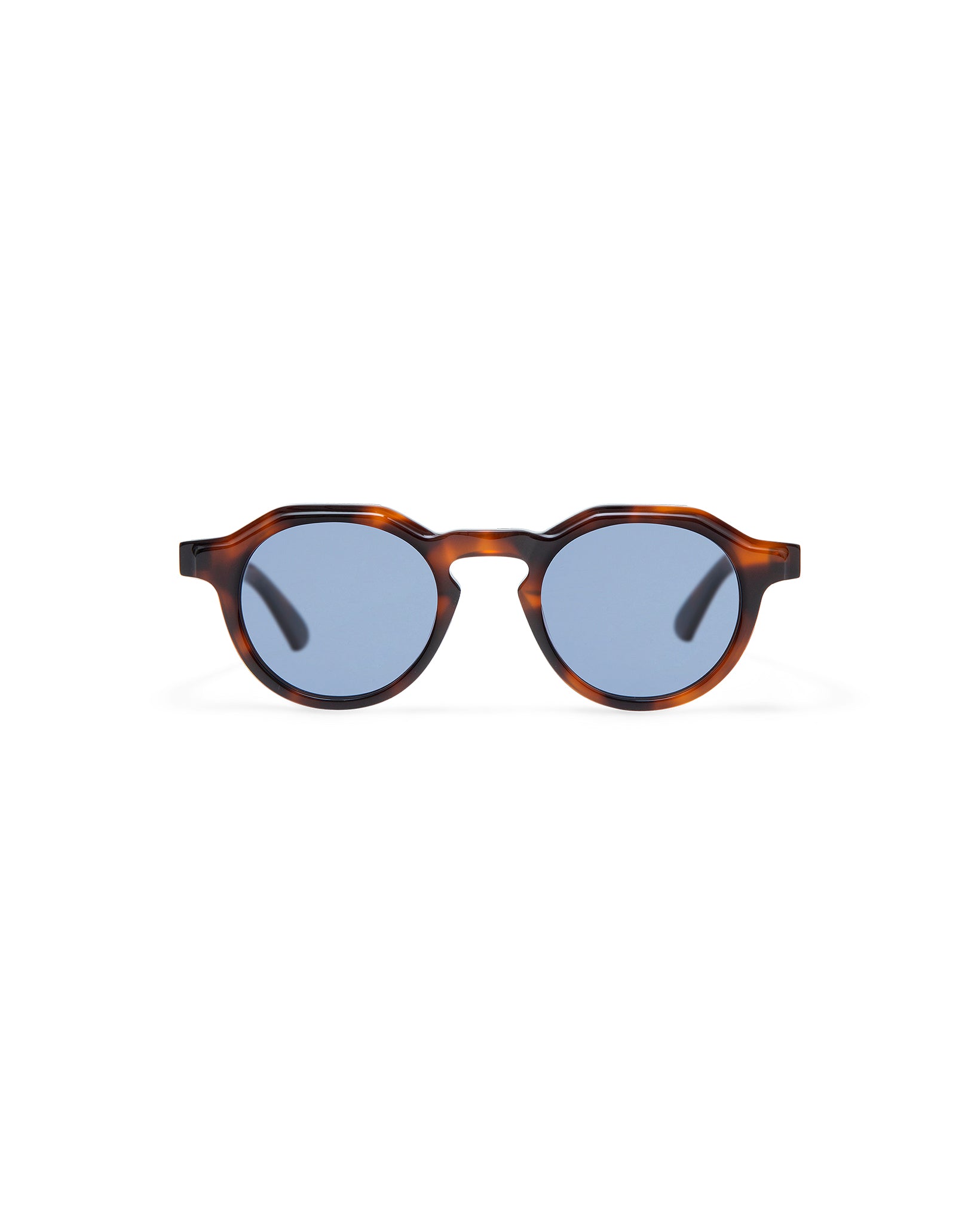 JAMES: Redondas Acetato Havana sunglasses by GIGI STUDIOS 8031