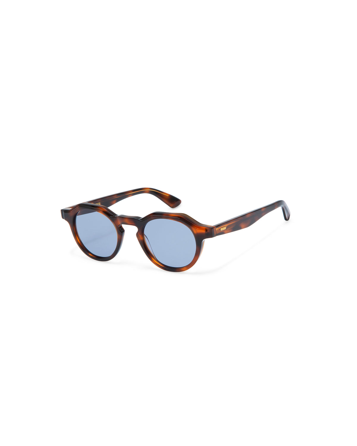 JAMES: Redondas Acetato Havana sunglasses by GIGI STUDIOS 7935