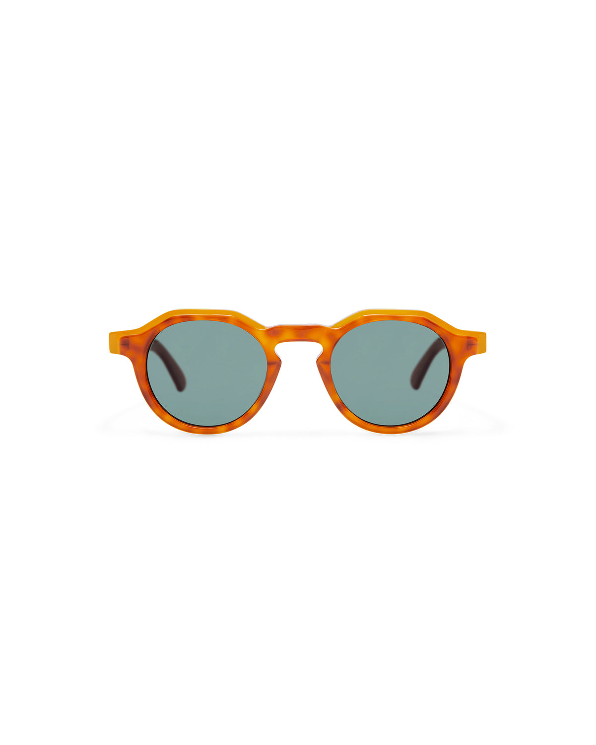 JAMES: Redondas Acetato Havana sunglasses by GIGI STUDIOS 7936