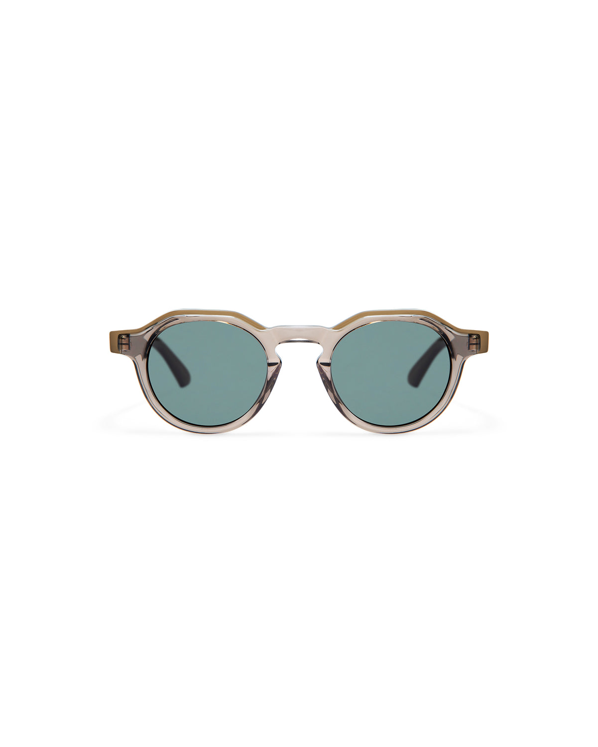 JAMES: Redondas Acetato Grigio sunglasses by GIGI STUDIOS 8033