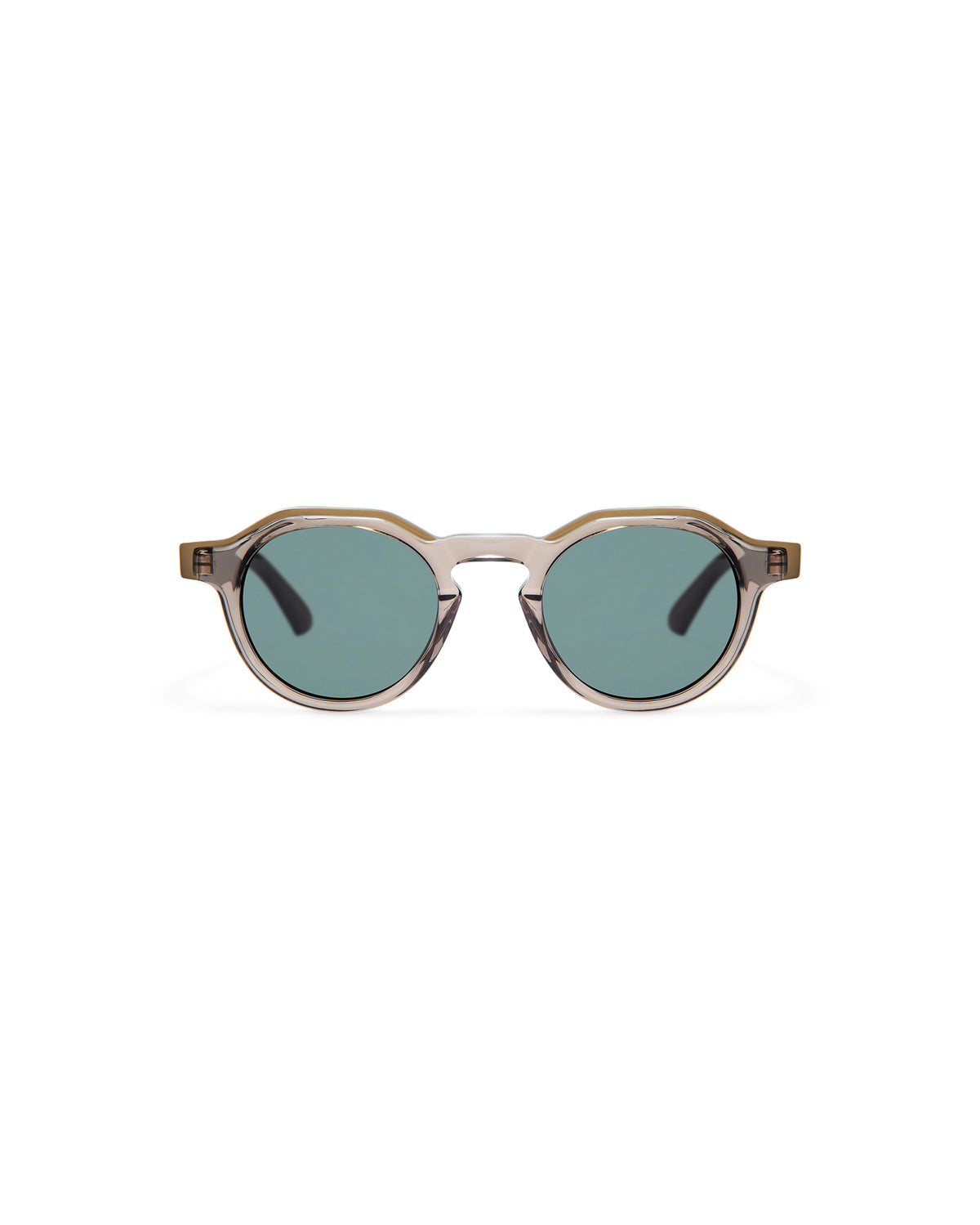 JAMES: Redondas Acetato Grigio sunglasses by GIGI STUDIOS 8033