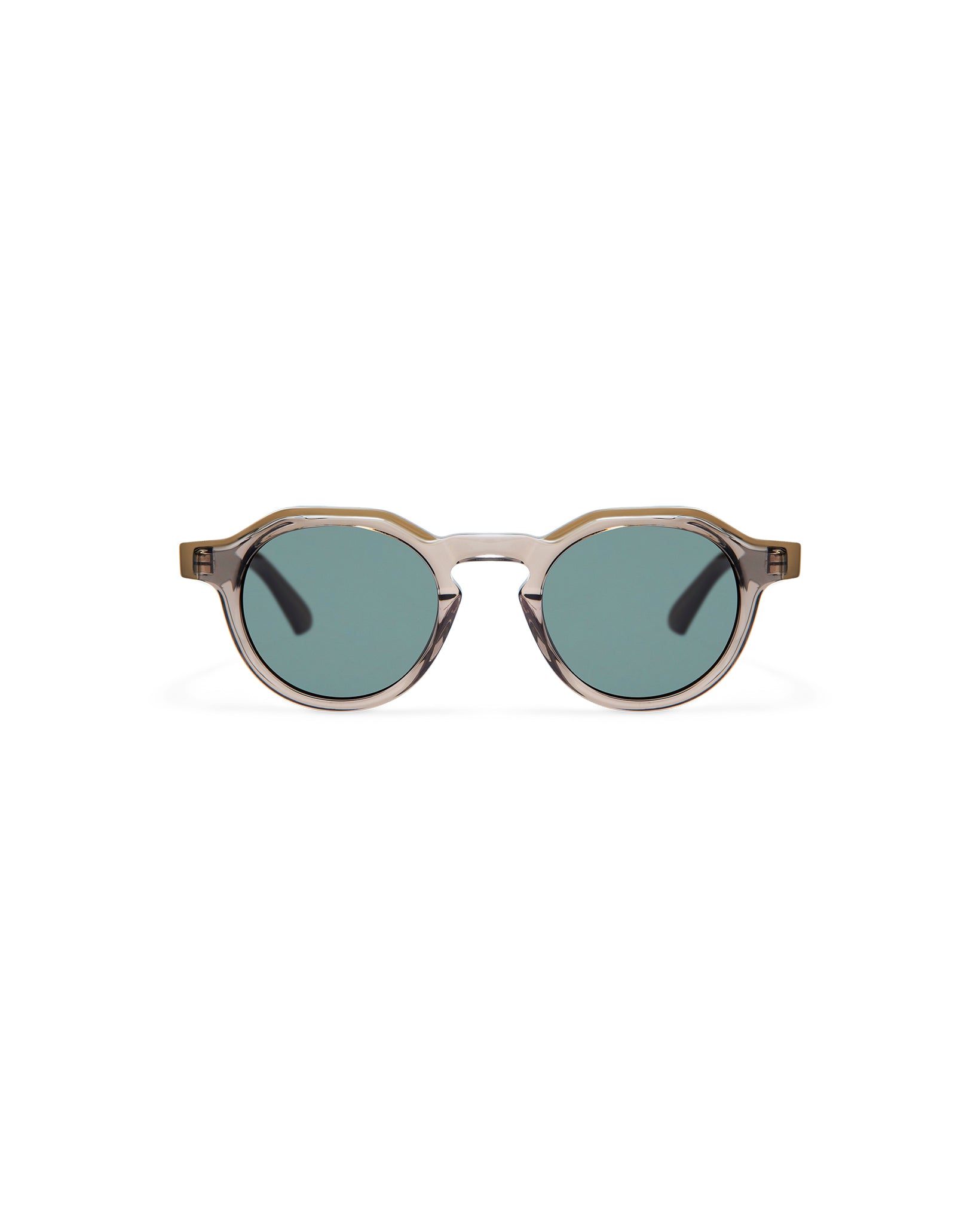 JAMES: Redondas Acetato Grigio sunglasses by GIGI STUDIOS 8033