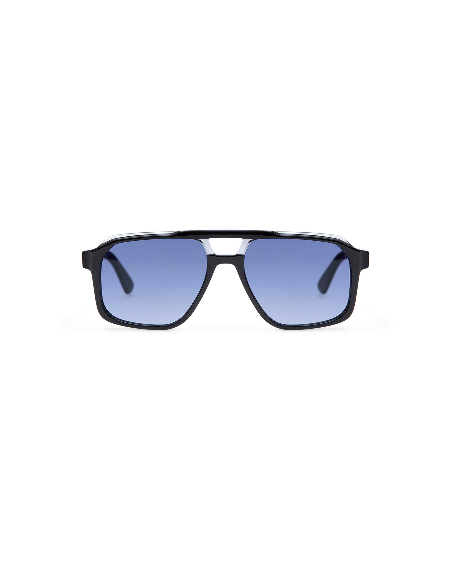 ZAC: Aviador Acetato Noir sunglasses by GIGI STUDIOS 8034