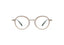 BREN: Redondas Acetato-Metal Grigio optical glasses by GIGI STUDIOS 8042