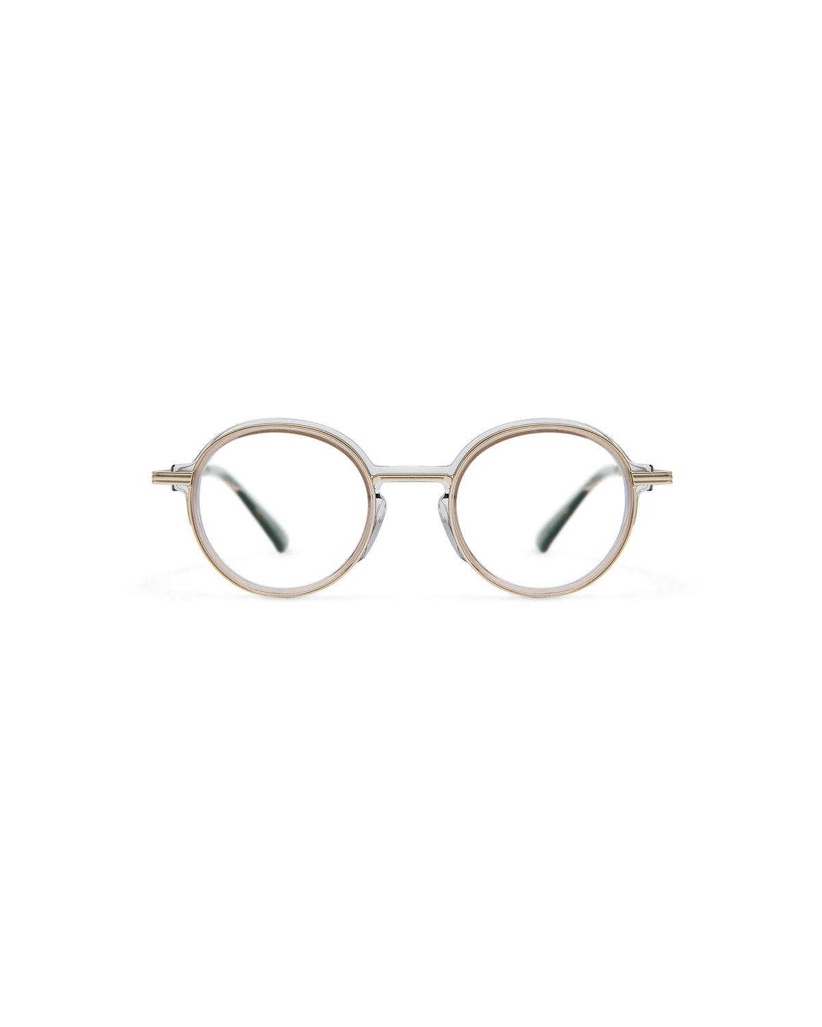 BREN: Redondas Acetato-Metal Grigio optical glasses by GIGI STUDIOS 8042