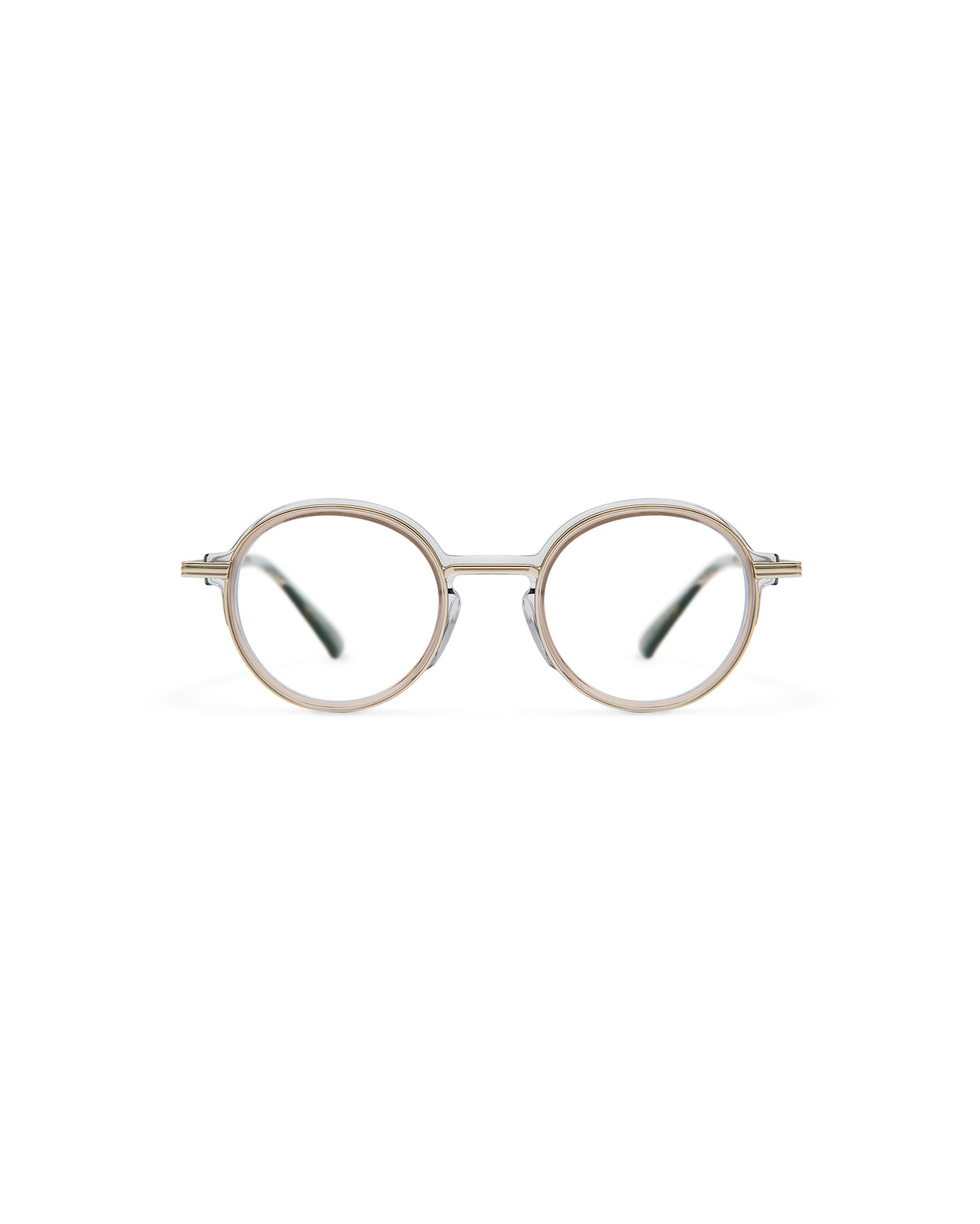 BREN: Redondas Acetato-Metal Grigio optical glasses by GIGI STUDIOS 8042