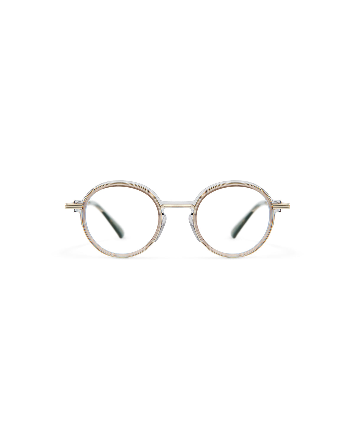 BREN: Redondas Acetato-Metal Grigio optical glasses by GIGI STUDIOS 8042