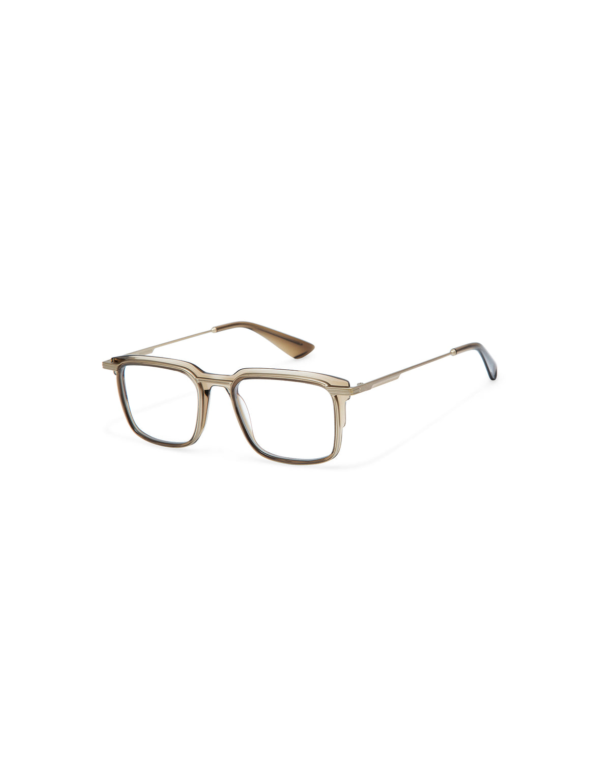 JEREMY: Rectangular Acetato-Metal Verde optical glasses by GIGI STUDIOS 7948