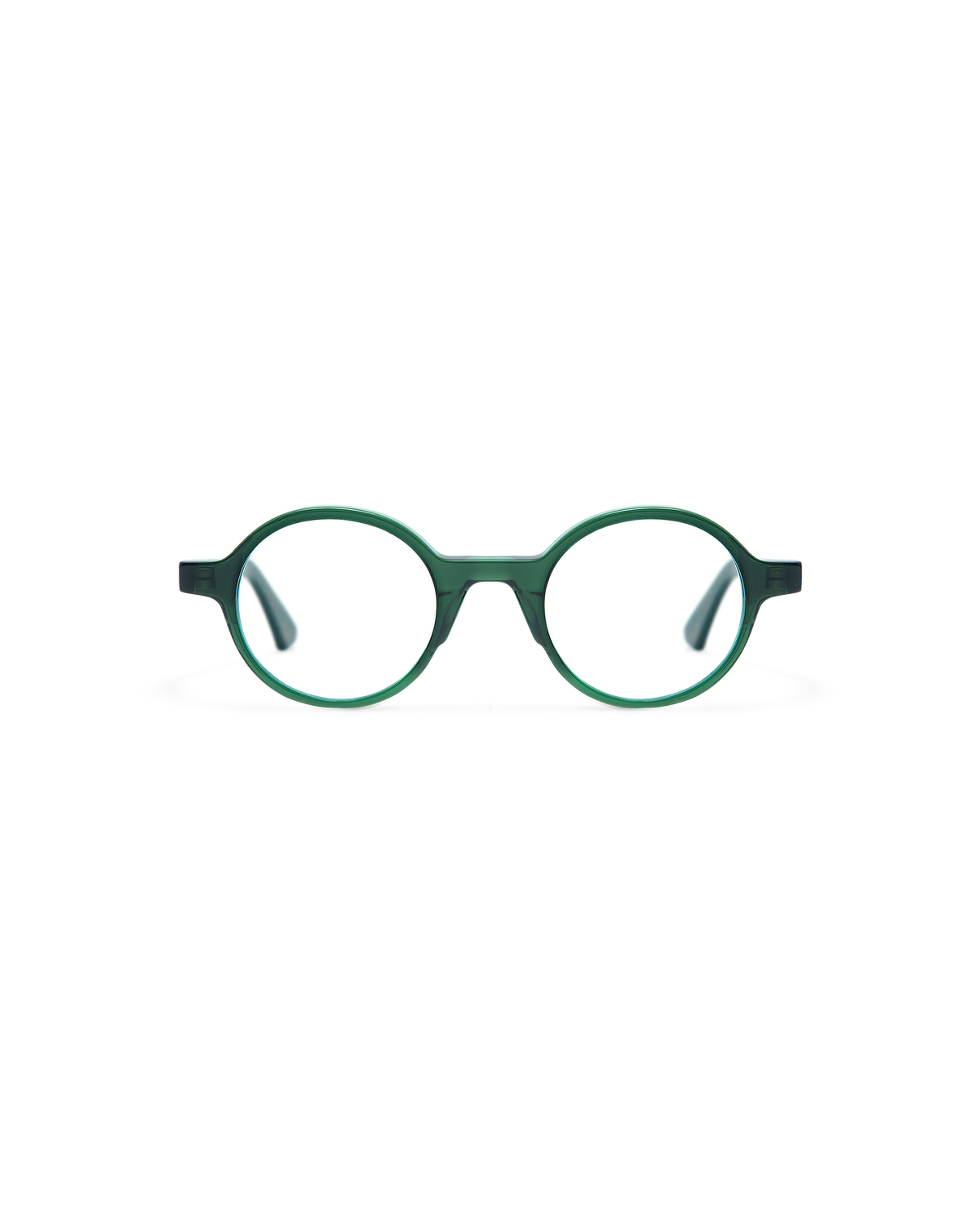AUREN: Redondas Acetato Verde optical glasses by GIGI STUDIOS 8430