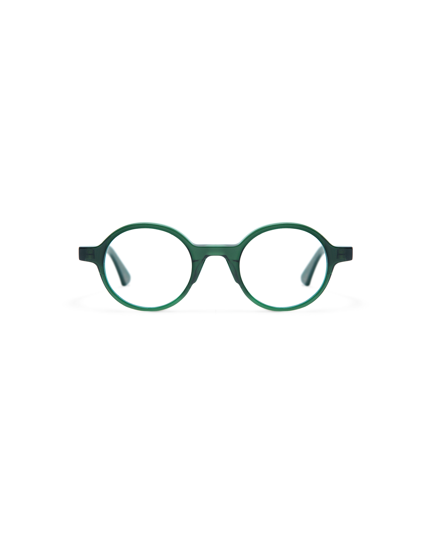 AUREN: Redondas Acetato Verde optical glasses by GIGI STUDIOS 8430