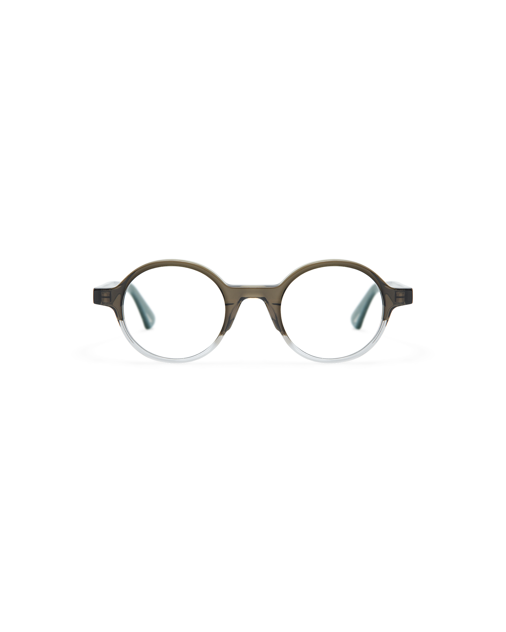 AUREN: Redondas Acetato Verde optical glasses by GIGI STUDIOS 8431