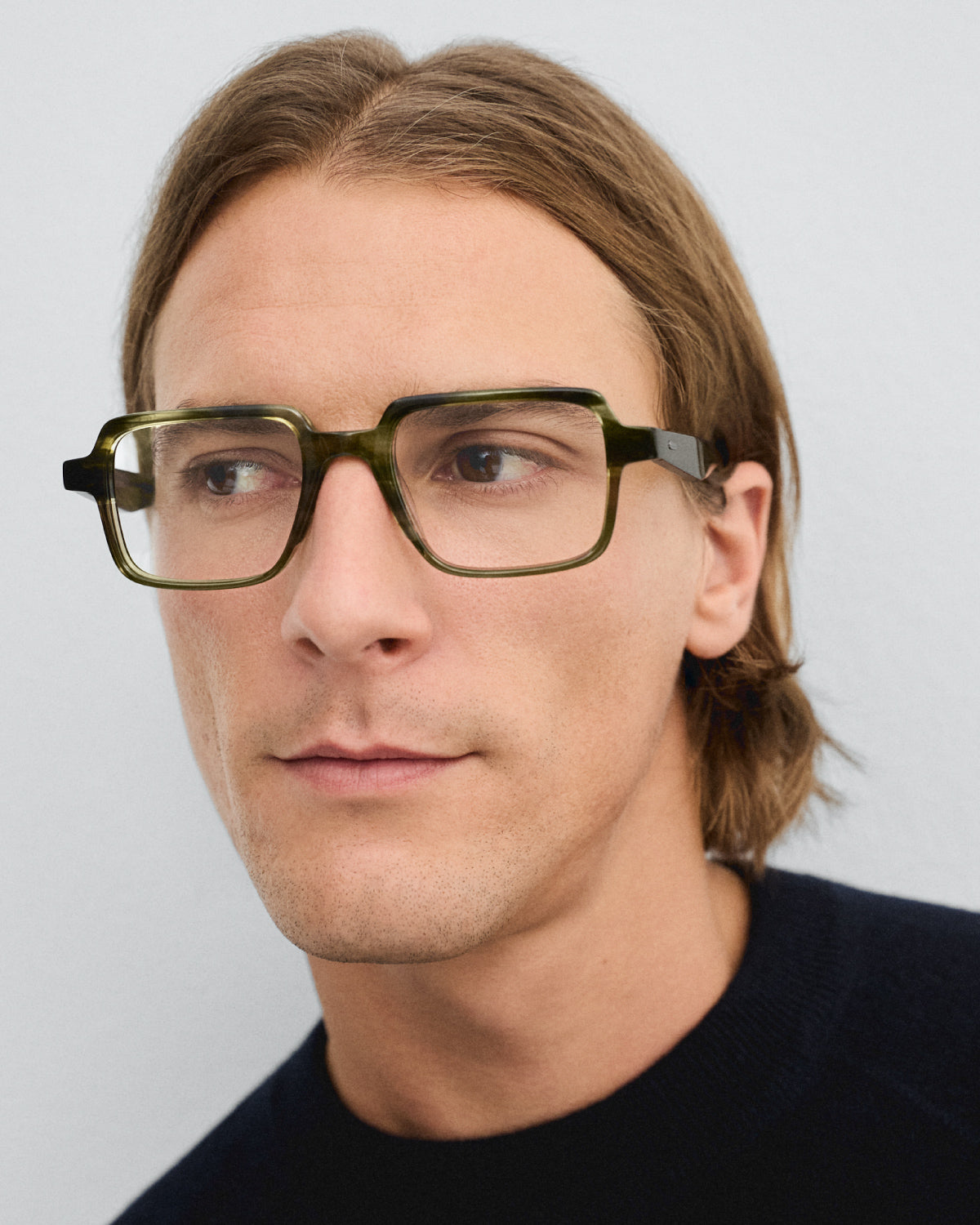 DORIAN: Cuadrada Acetato Verde optical glasses by GIGI STUDIOS 9652