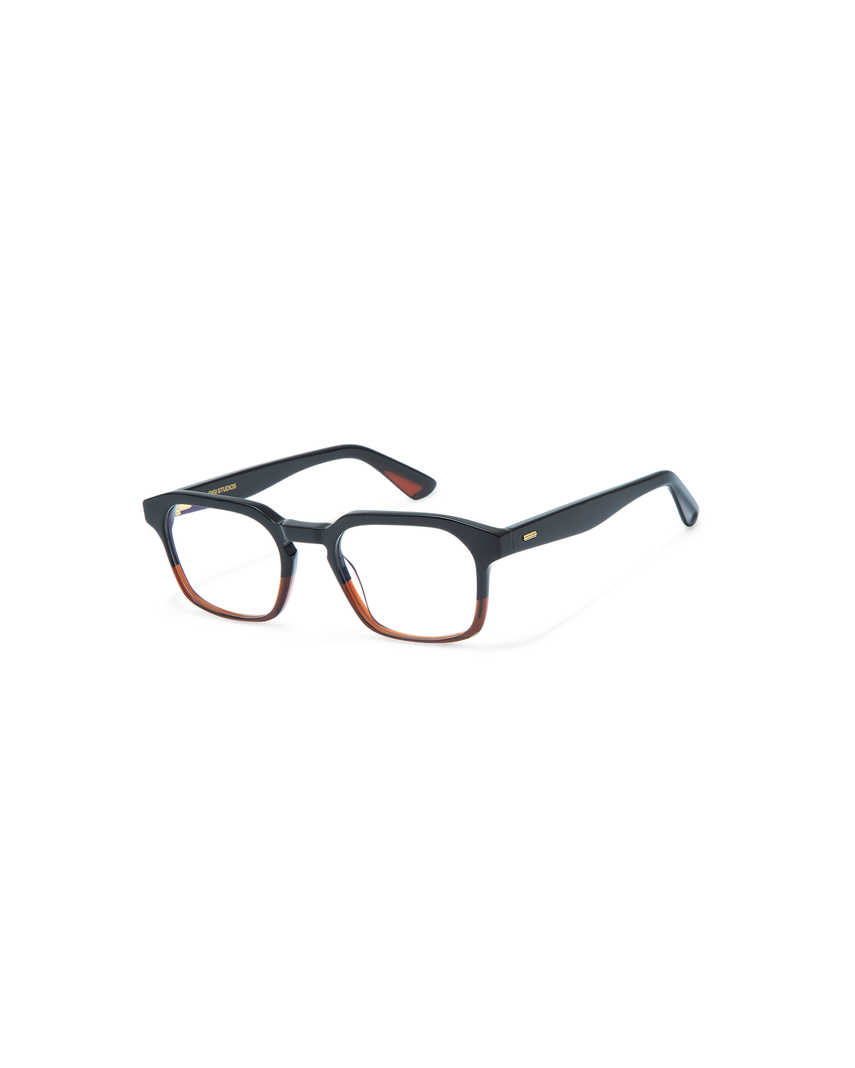 ENZO: Geométricas Acetato Noir optical glasses by GIGI STUDIOS 8831
