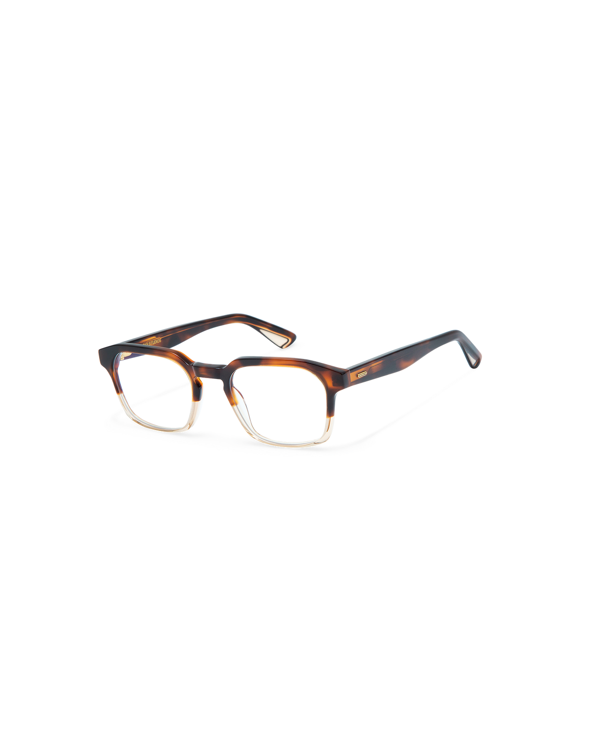 ENZO: Geométricas Acetato Havana optical glasses by GIGI STUDIOS 8832