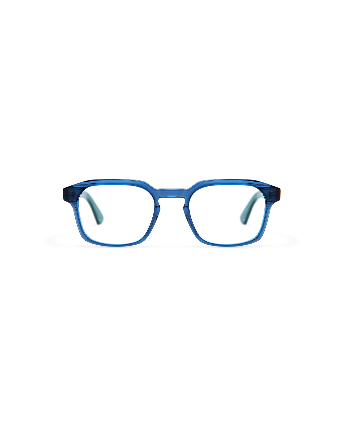 ENZO: Geométricas Acetato Azul optical glasses by GIGI STUDIOS 8437